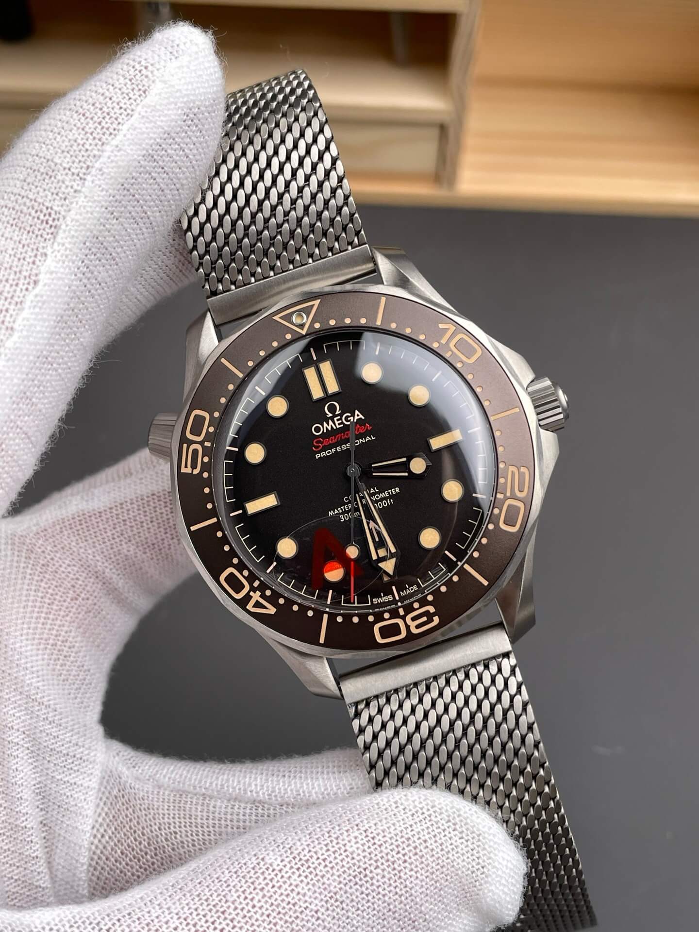 Omega Replica Seamaster Diver 300M 007 Edition Super Clone Watch 21090422001001 Omega Replica Seamaster Diver 300M 007 Edition Super Clone Watch 21090422001001