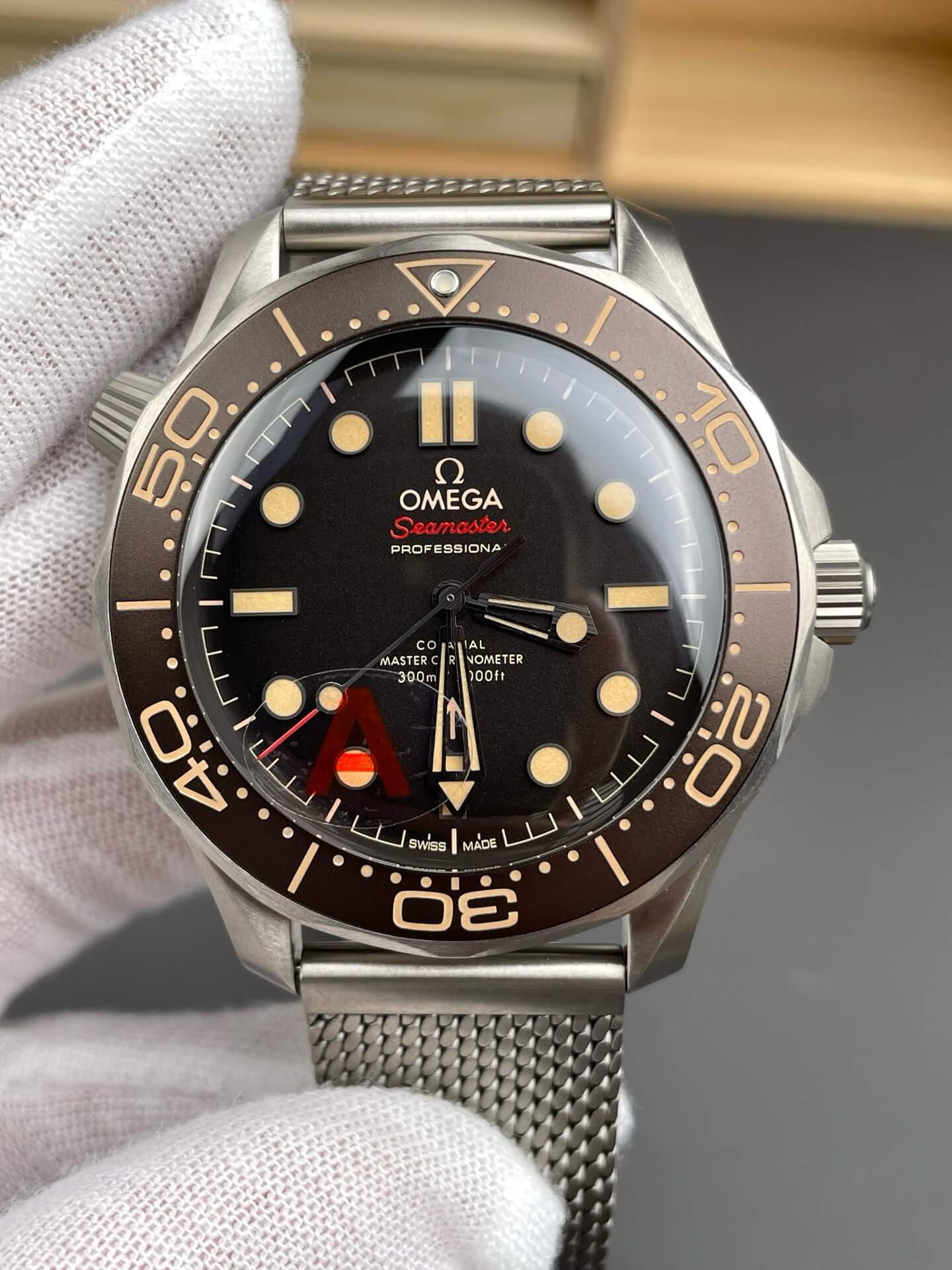 Omega Replica Seamaster Diver 300M 007 Edition Super Clone Watch 21090422001001 Omega Replica Seamaster Diver 300M 007 Edition Super Clone Watch 21090422001001