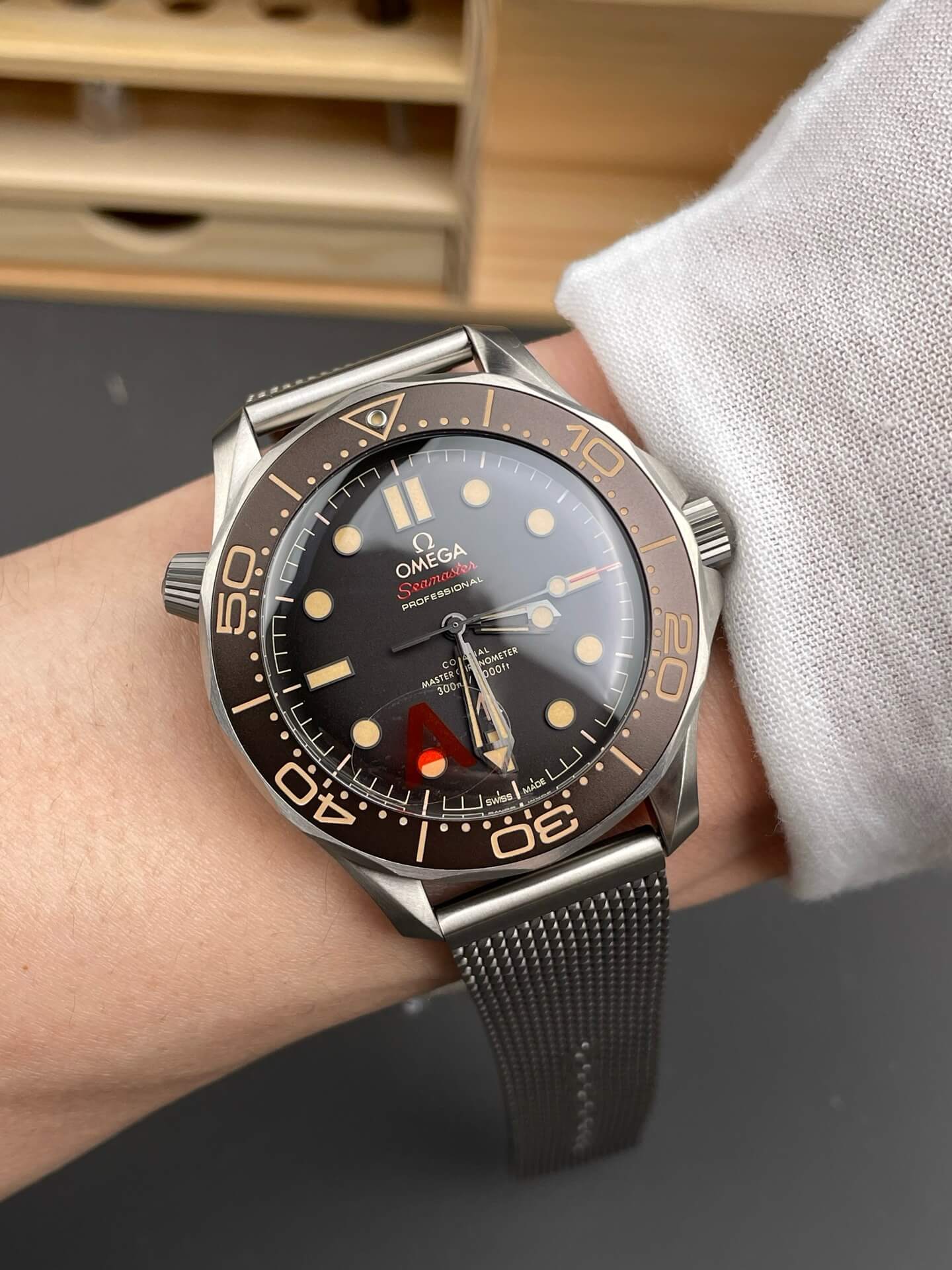 Omega Replica Seamaster Diver 300M 007 Edition Super Clone Watch 21090422001001 Omega Replica Seamaster Diver 300M 007 Edition Super Clone Watch 21090422001001