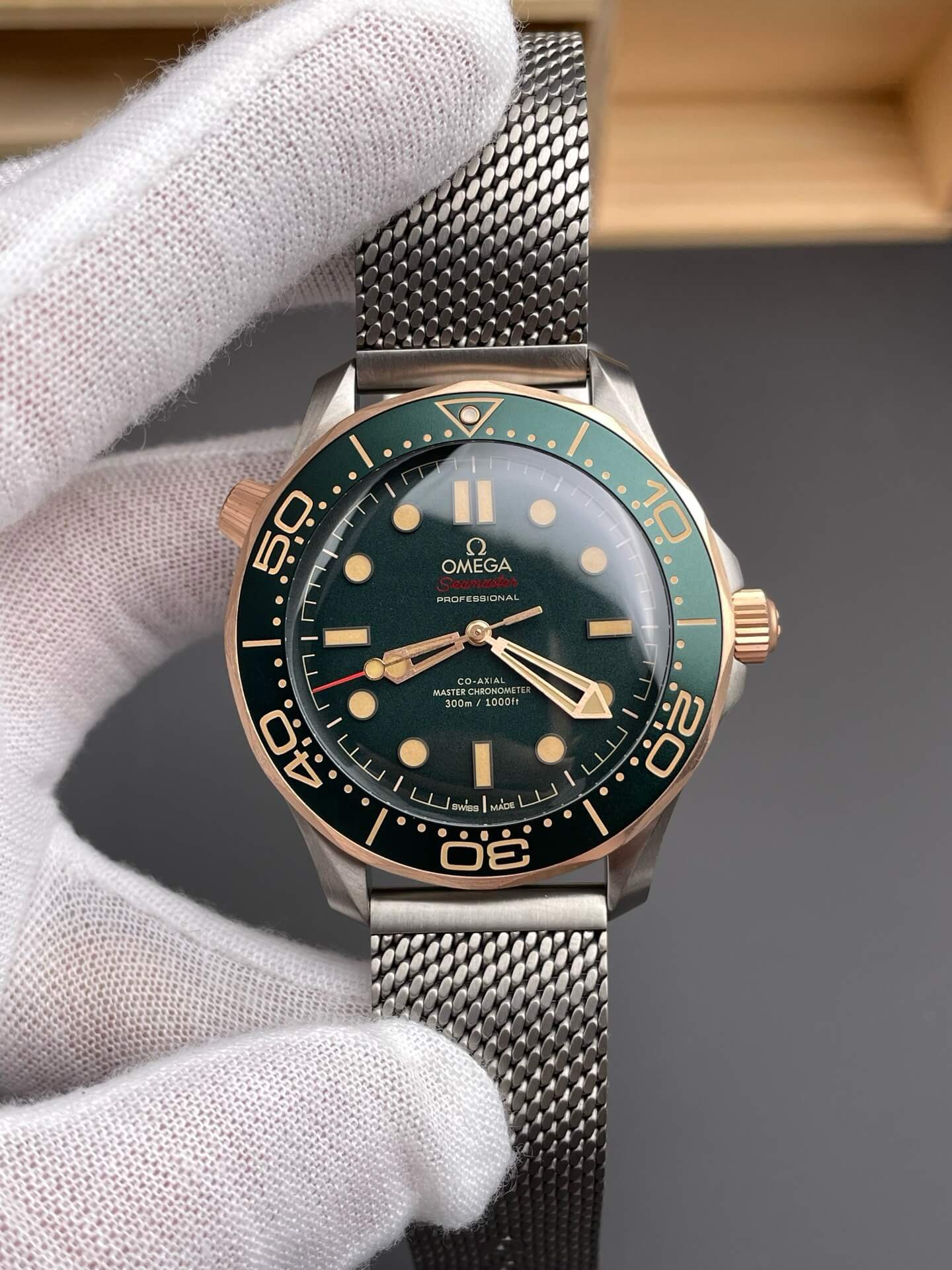 Omega Replica Seamaster Diver 300M 007 Edition Super Clone Watch 21090422010001 Omega Replica Seamaster Diver 300M 007 Edition Super Clone Watch 21090422010001