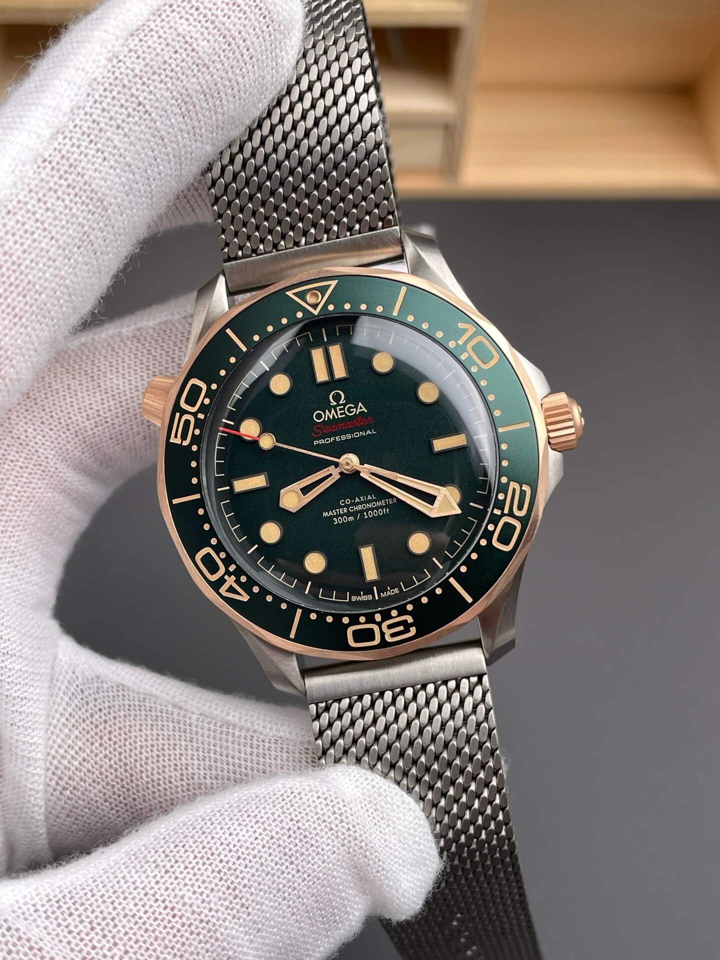 Omega Replica Seamaster Diver 300M 007 Edition Super Clone Watch 21090422010001 Omega Replica Seamaster Diver 300M 007 Edition Super Clone Watch 21090422010001