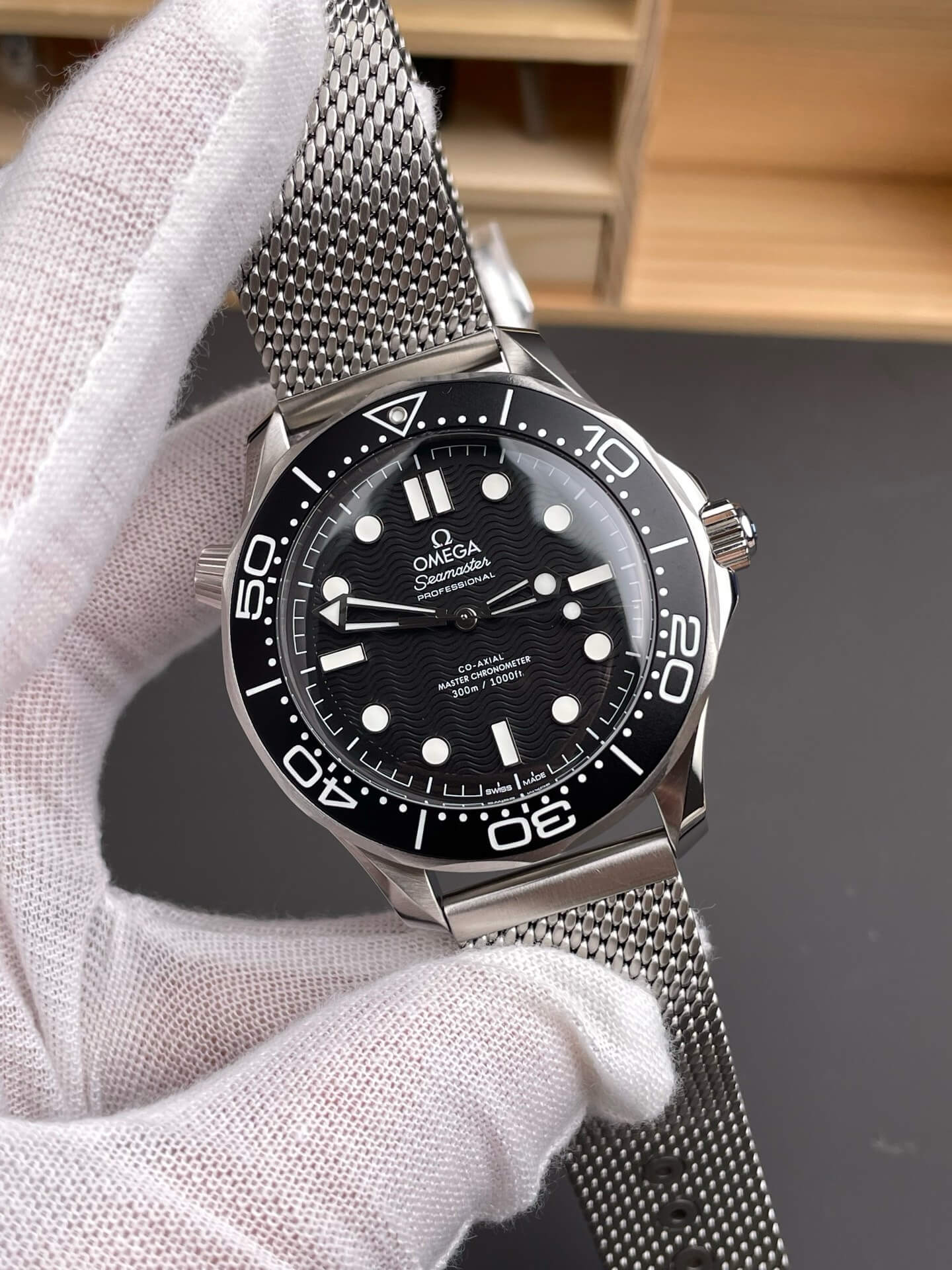 Omega Replica Seamaster Diver 300M Super Clone Watch 21030422001010 Omega Replica Seamaster Diver 300M Super Clone Watch 21030422001010