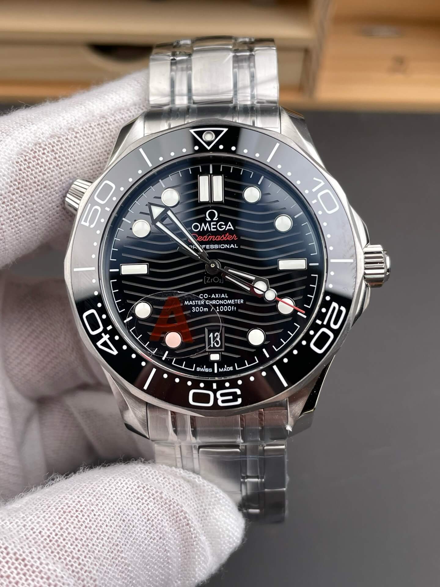 Omega Replica Seamaster Diver 300M Super Clone Watch 21030422001001 Omega Replica Seamaster Diver 300M Super Clone Watch 21030422001001
