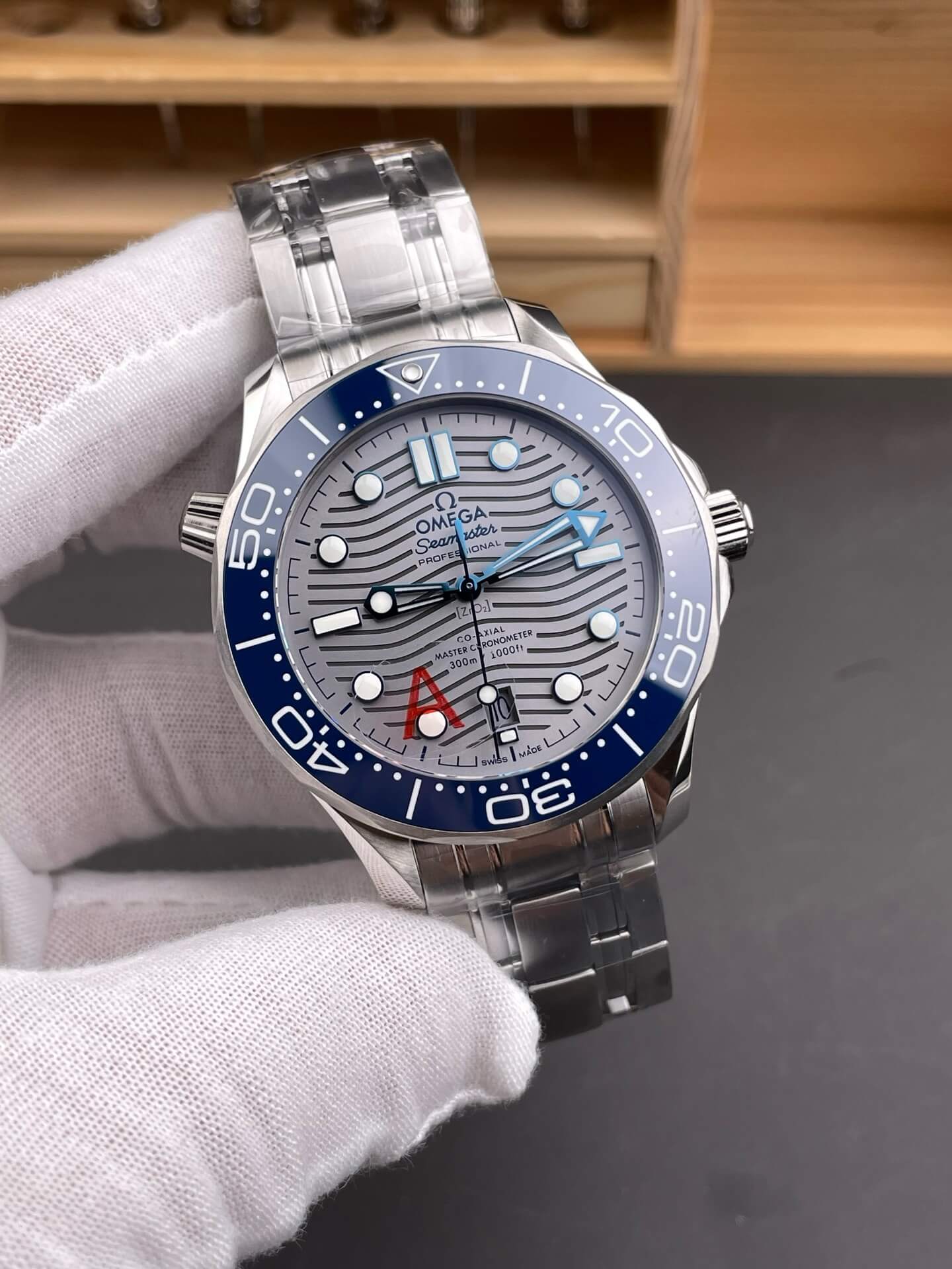 Omega Replica Seamaster Diver 300M Super Clone Watch 21030422006001