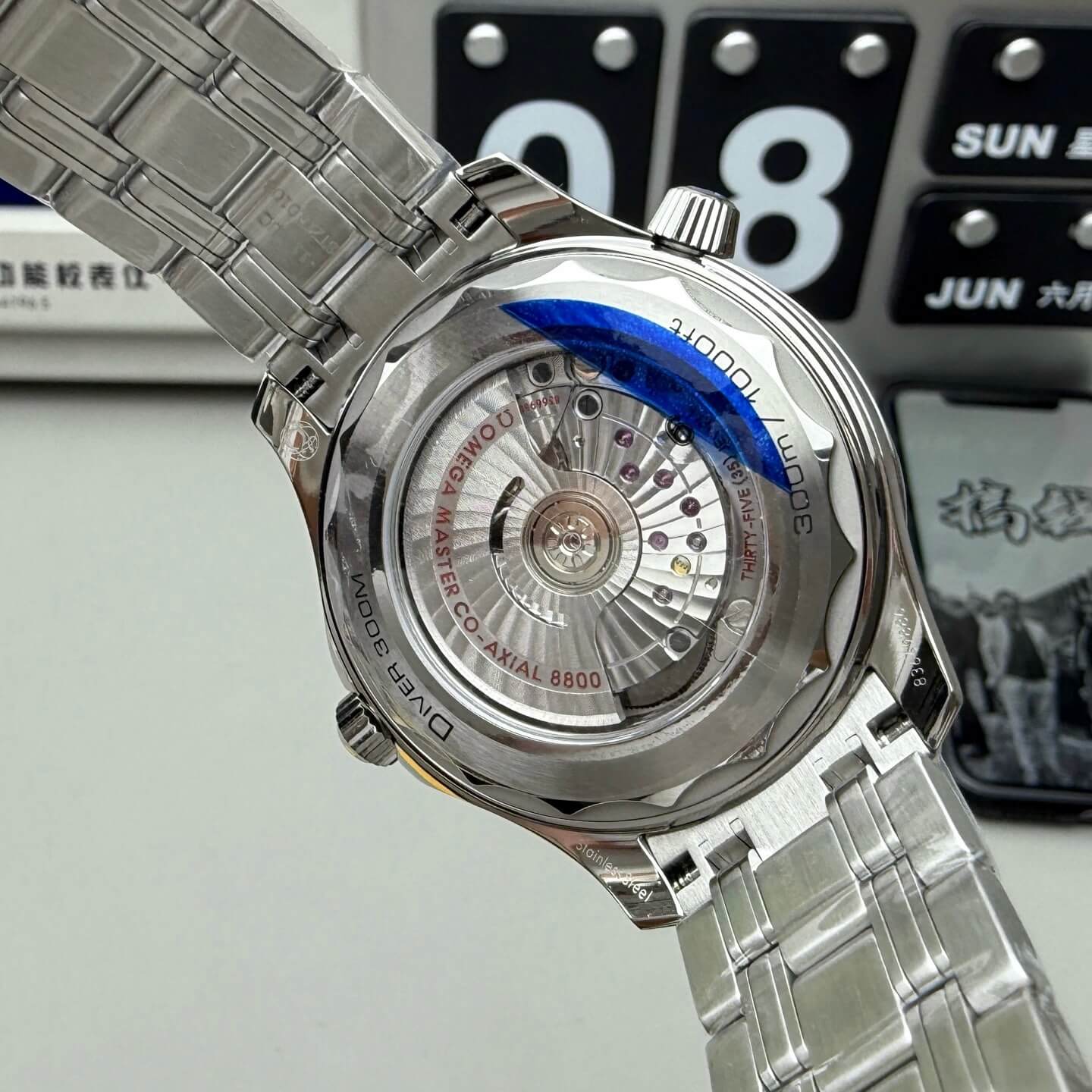 Omega Replica Seamaster Diver 300M Super Clone Watch 21030422010001 Omega Replica Seamaster Diver 300M Super Clone Watch 21030422010001