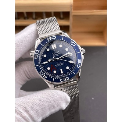Omega Replica Seamaster Diver 300M "James Bond 60th anniversary" Super Clone Watch 21030422003002