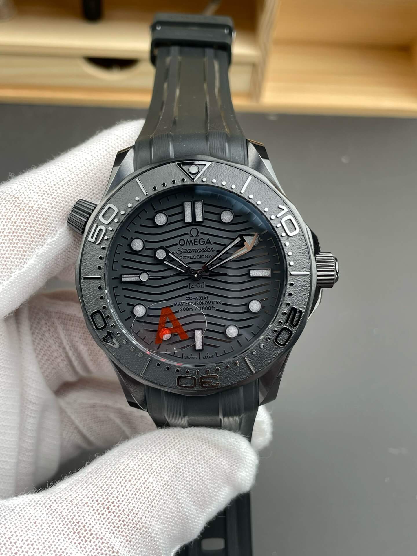 Omega Replica Seamaster Diver 300M Super Clone Watch 21092442001003 Omega Replica Seamaster Diver 300M Super Clone Watch 21092442001003