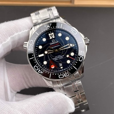 Omega Replica Seamaster Diver 300M James Bond Super Clone Watch 21022422001004