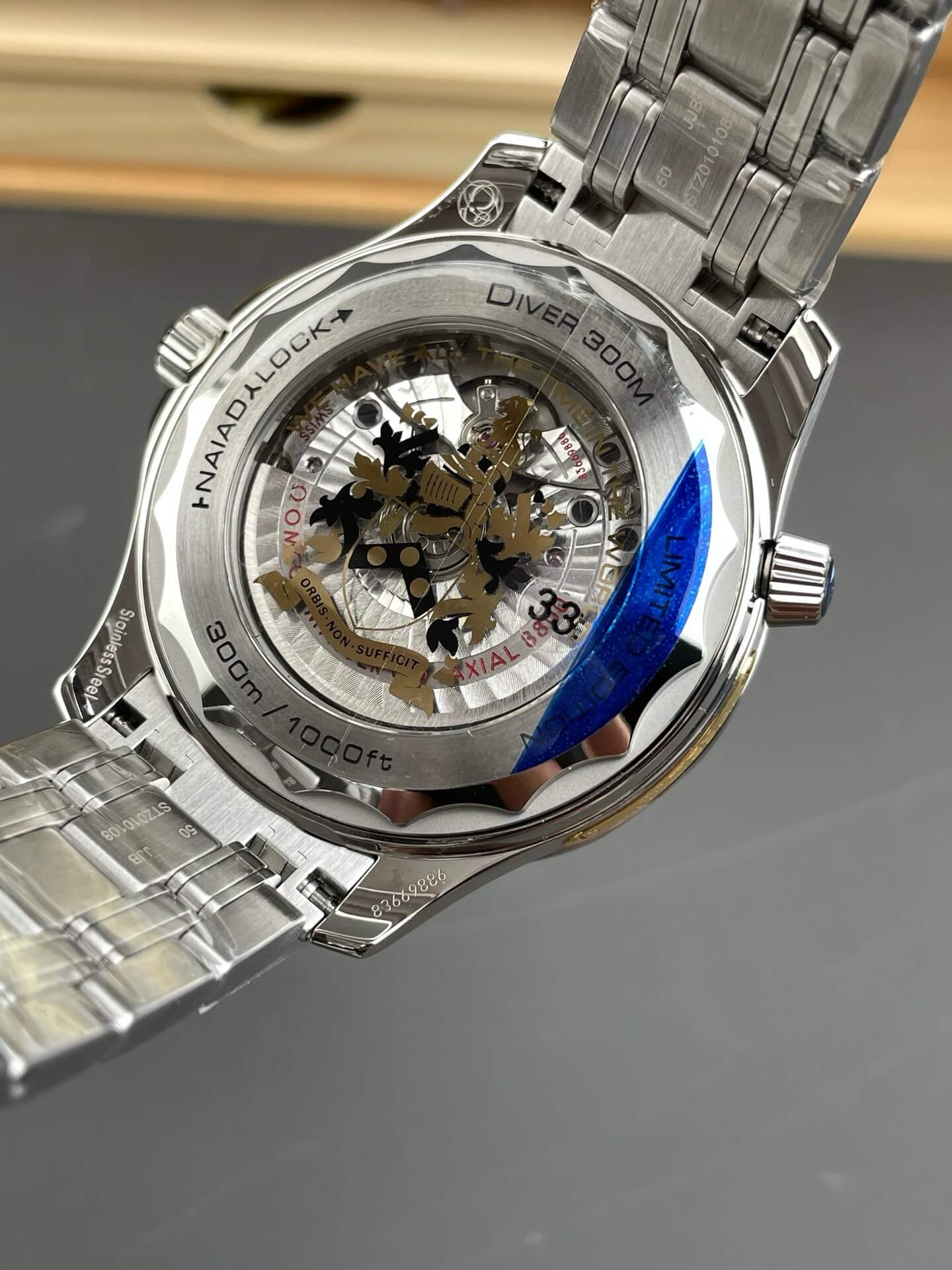 Omega Replica Seamaster Diver 300M James Bond Super Clone Watch 21022422001004 Omega Replica Seamaster Diver 300M James Bond Super Clone Watch 21022422001004