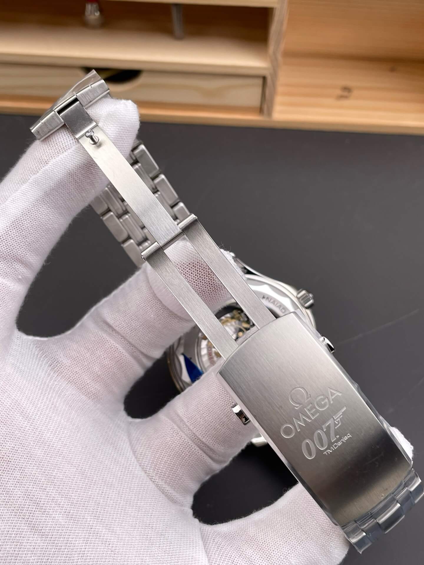 Omega Replica Seamaster Diver 300M James Bond Super Clone Watch 21022422001004 Omega Replica Seamaster Diver 300M James Bond Super Clone Watch 21022422001004