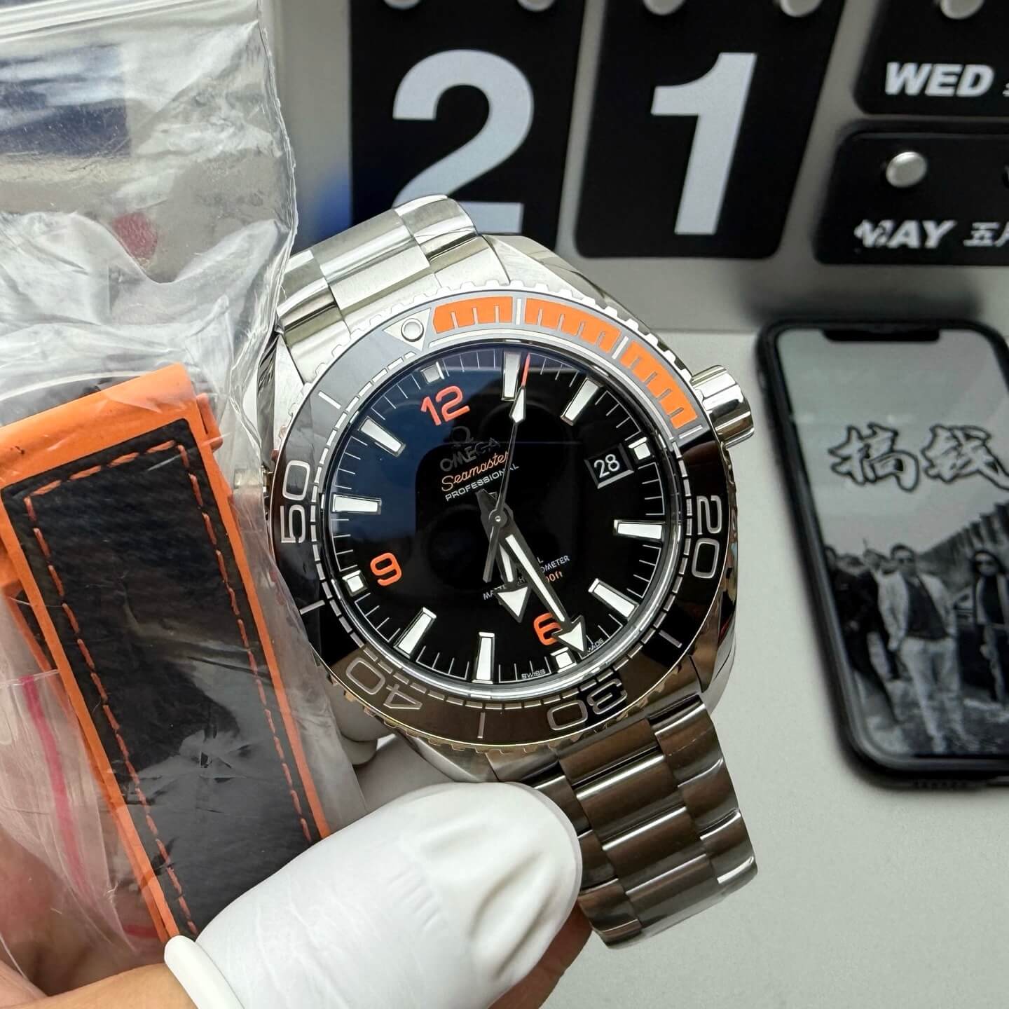 Omega Replica Seamaster Planet Ocean 600M Super Clone Watch 21530442101002