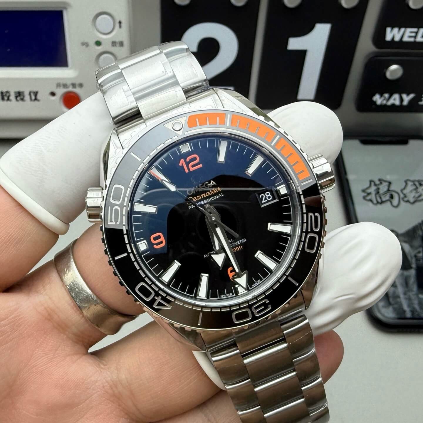 Omega Replica Seamaster Planet Ocean 600M Super Clone Watch 21530442101002