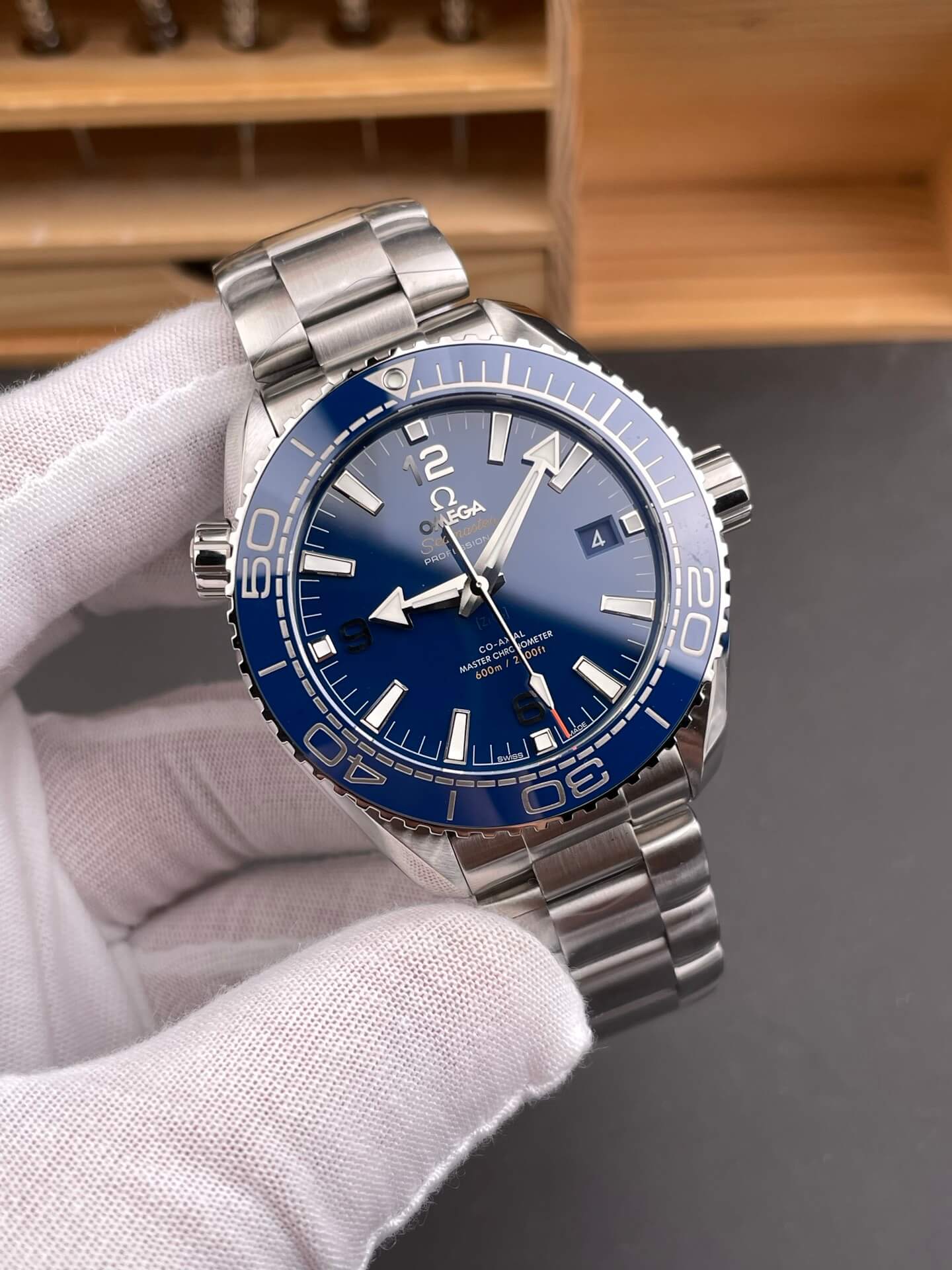 Omega Replica Seamaster Planet Ocean 600M Super Clone Watch 21530442103001