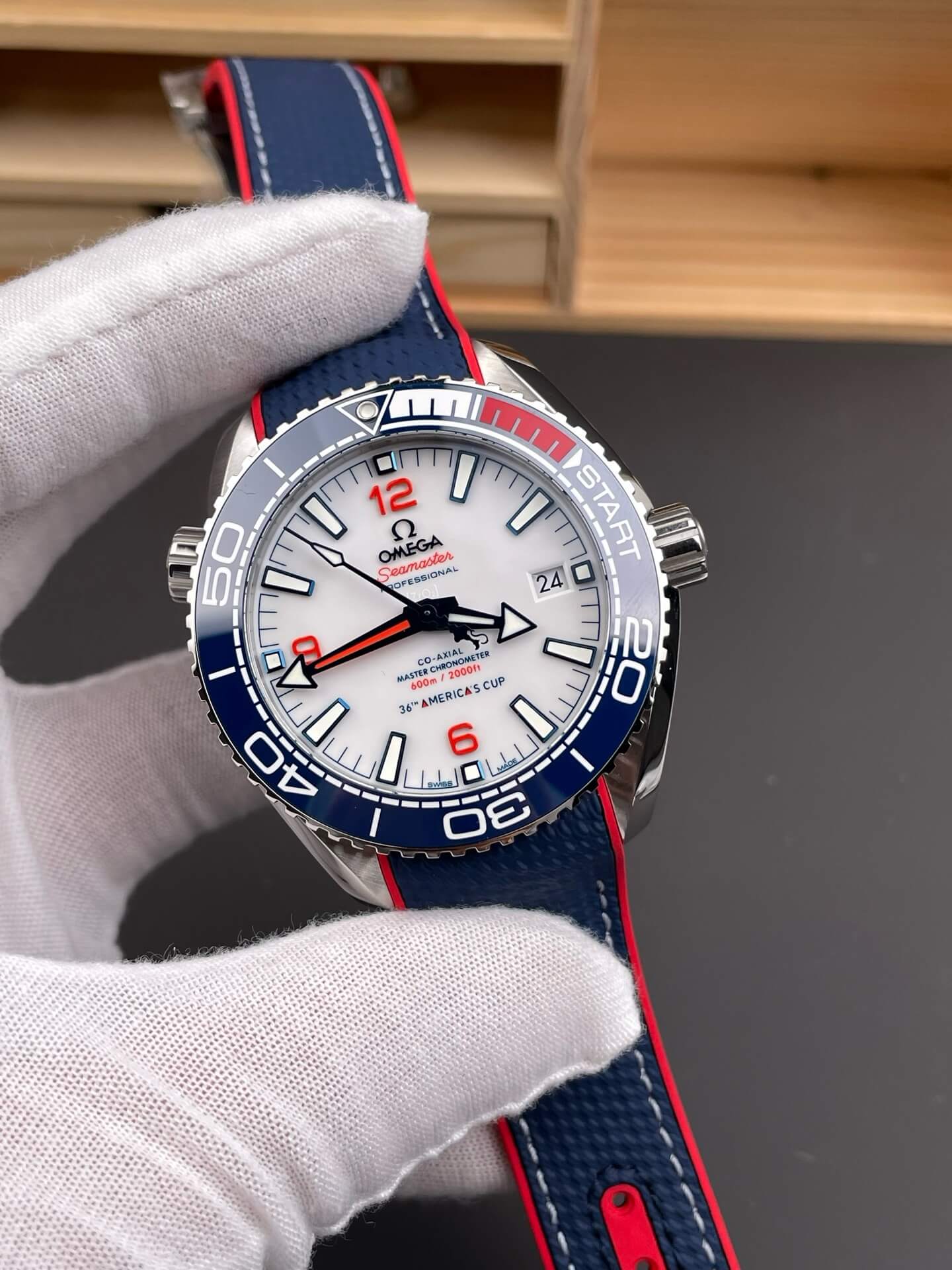 Omega Replica Seamaster Planet Ocean 600m Super Clone Watch America's Cup Limited 21532432104001 Omega Replica Seamaster Planet Ocean 600m Super Clone Watch America's Cup Limited 21532432104001