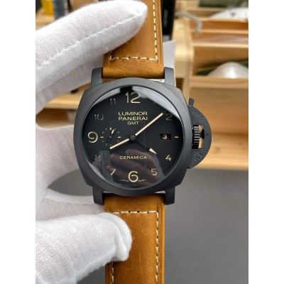 Panerai Replica Luminor 1950 GMT Ceramica Super Clone Watch PAM00441