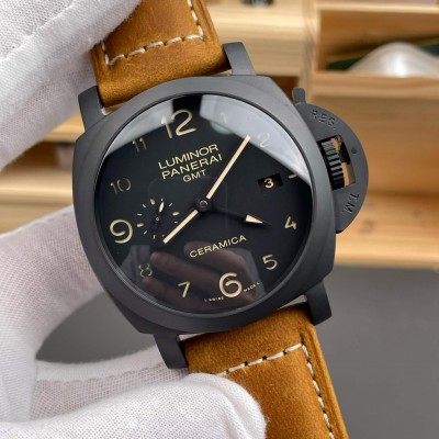 Panerai Replica Luminor 1950 GMT Ceramica Super Clone Watch PAM00441