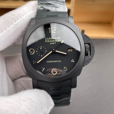 Panerai Replica Luminor 1950 GMT Tuttonero Super Clone Watch PAM00438