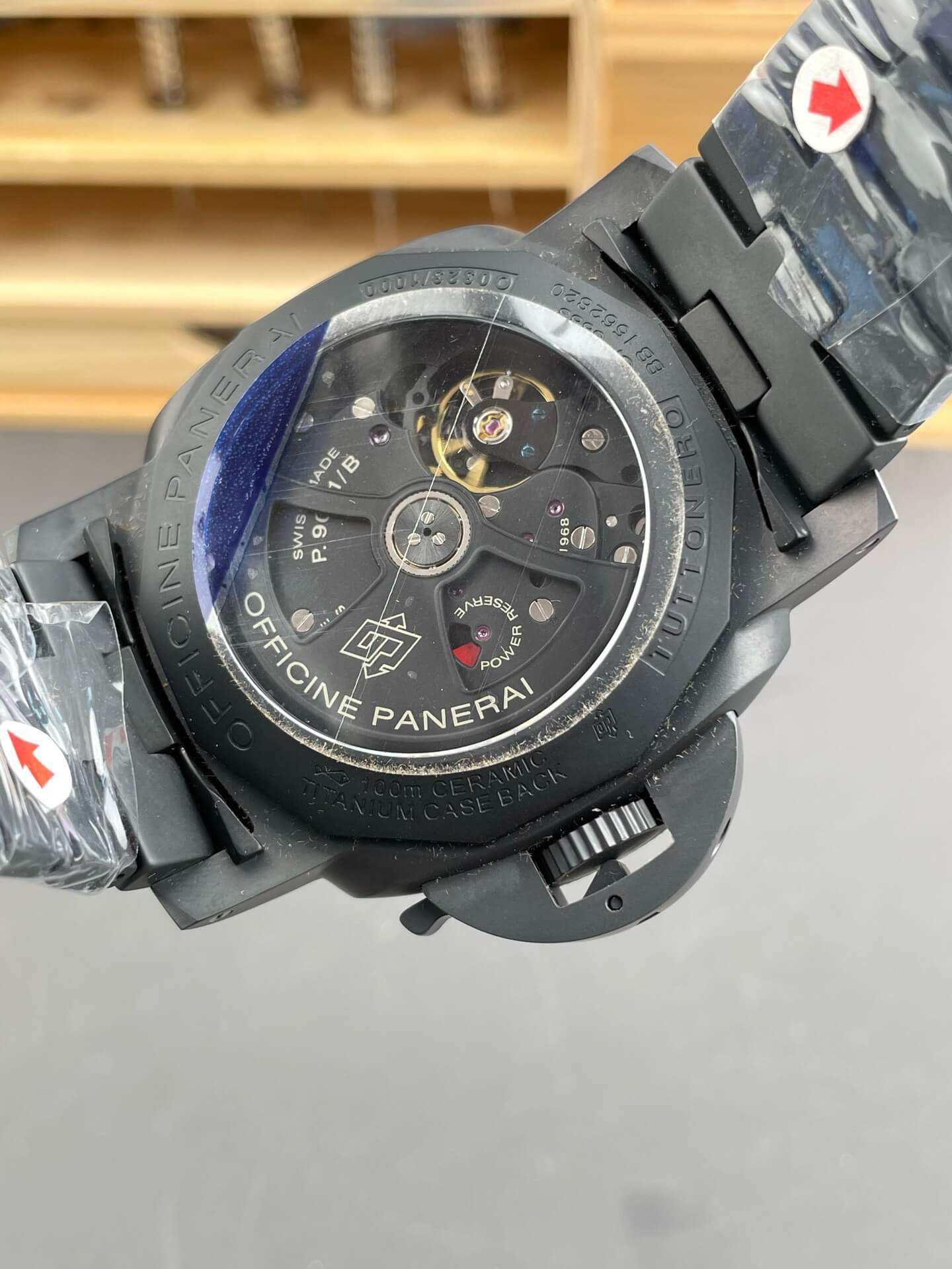 Panerai Replica Luminor 1950 GMT Tuttonero Super Clone Watch PAM00438