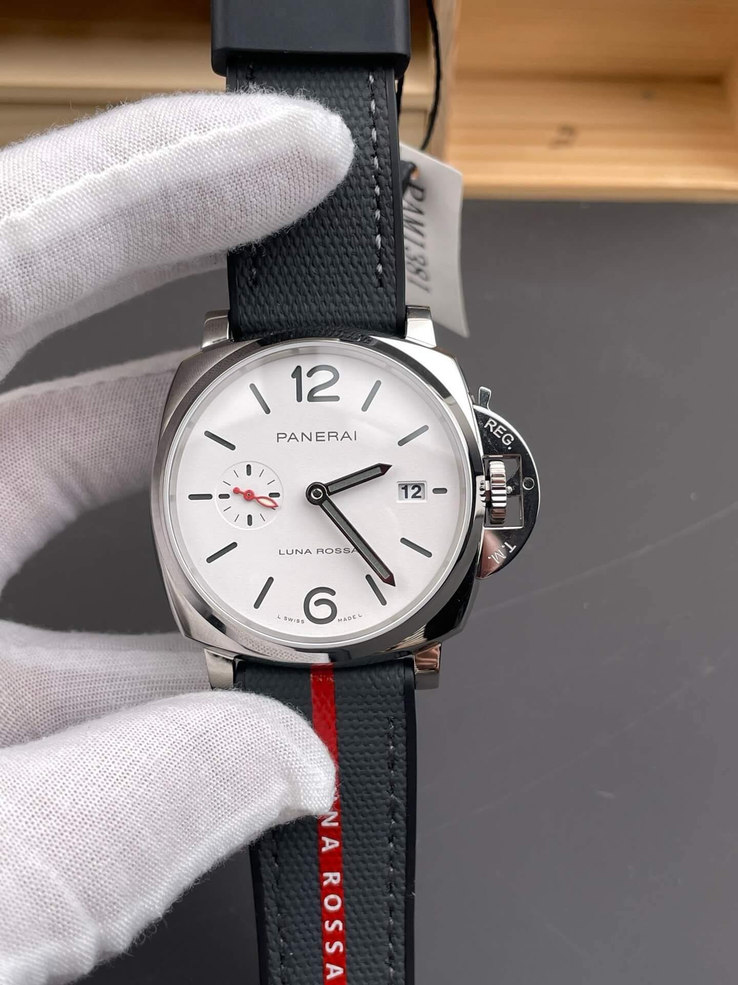 Panerai Replica Luminor Due Luna Rossa Super Clone Watch PAM01381 Panerai Replica Luminor Due Luna Rossa Super Clone Watch PAM01381