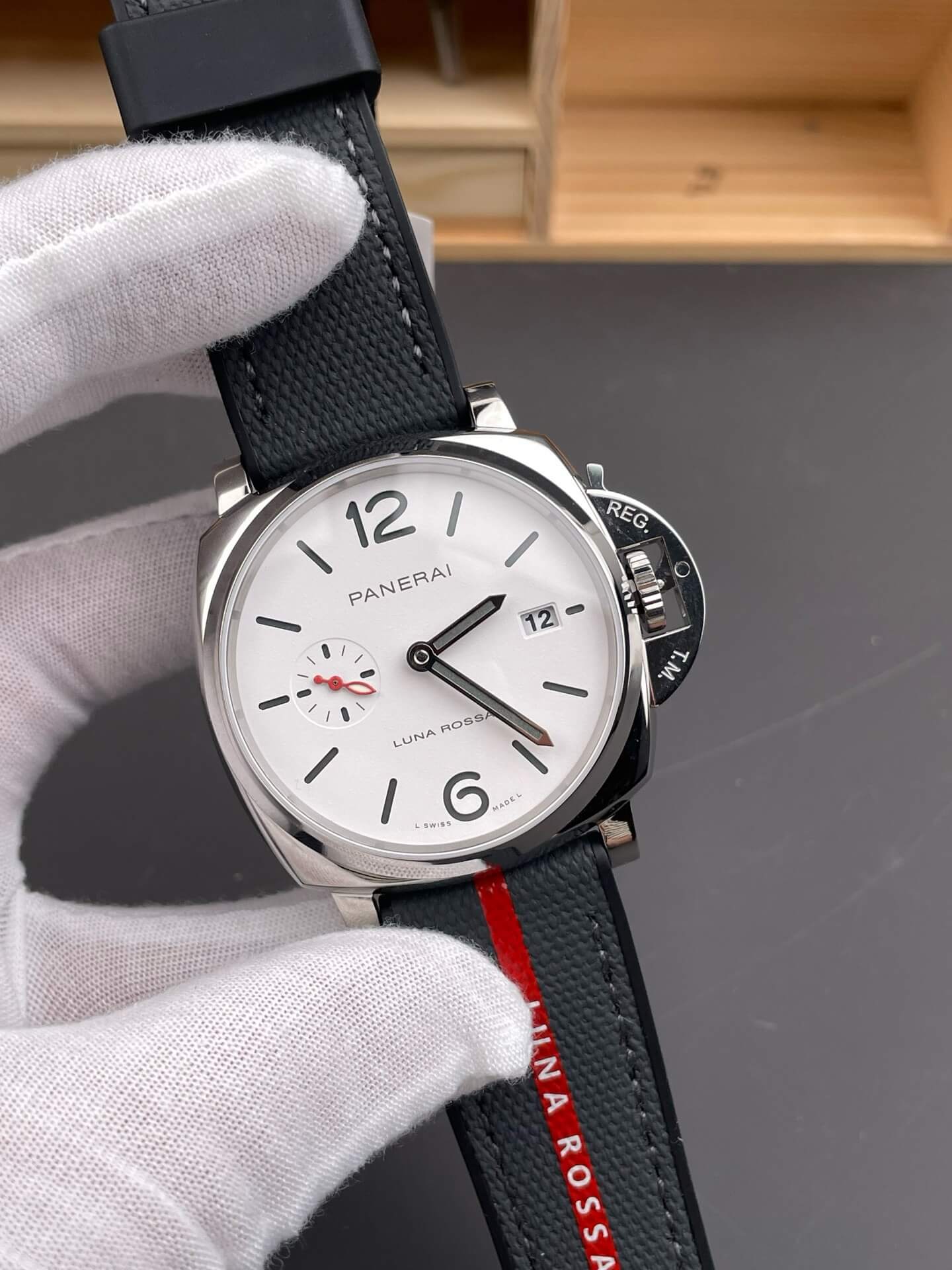 Panerai Replica Luminor Due Luna Rossa Super Clone Watch PAM01381 Panerai Replica Luminor Due Luna Rossa Super Clone Watch PAM01381