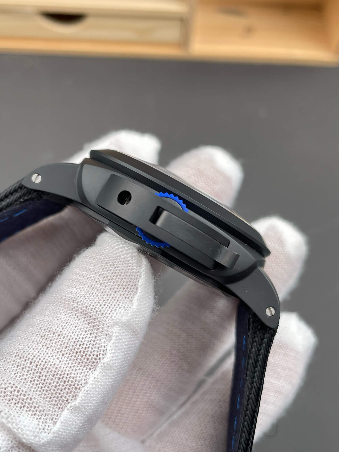 Panerai Replica Luminor Gmt Bucherer Blue Super Clone Watch PAM01176 Panerai Replica Luminor Gmt Bucherer Blue Super Clone Watch PAM01176