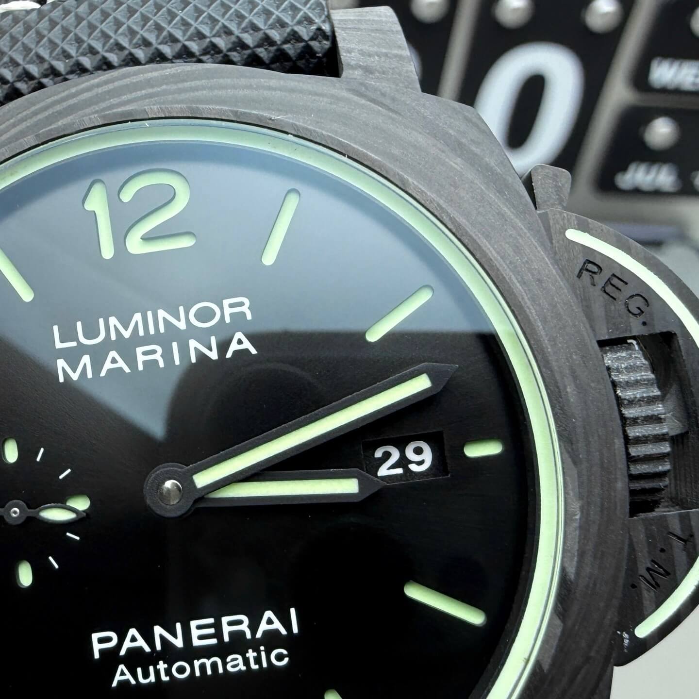 Panerai Replica Luminor Marina Carbotech Super Clone Watch PAM01118