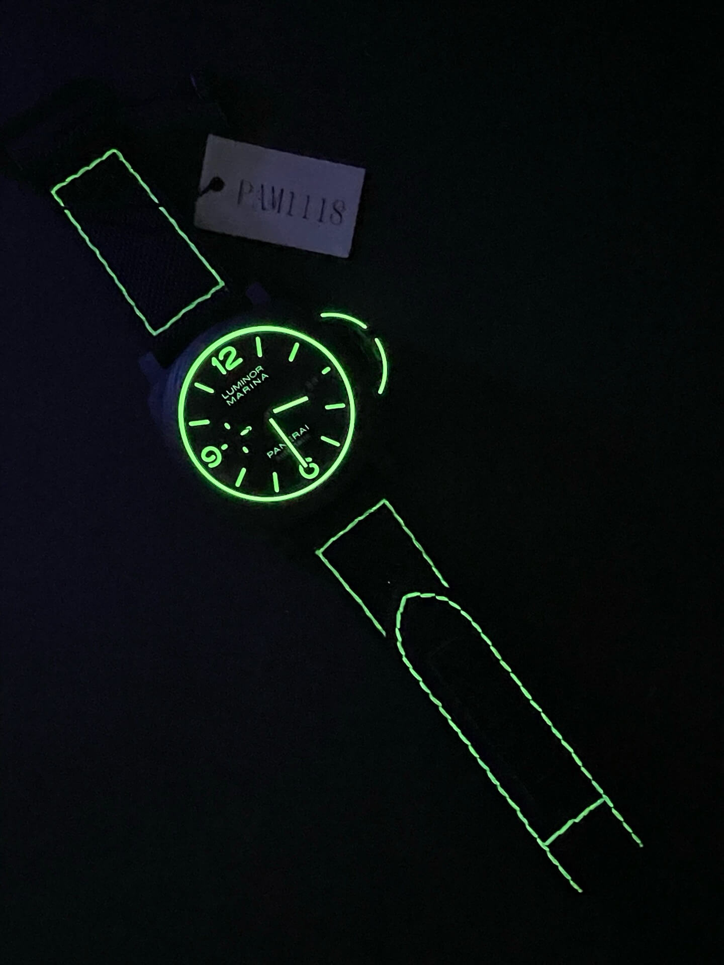 Panerai Replica Luminor Marina Carbotech Super Clone Watch PAM01118 Panerai Replica Luminor Marina Carbotech Super Clone Watch PAM01118