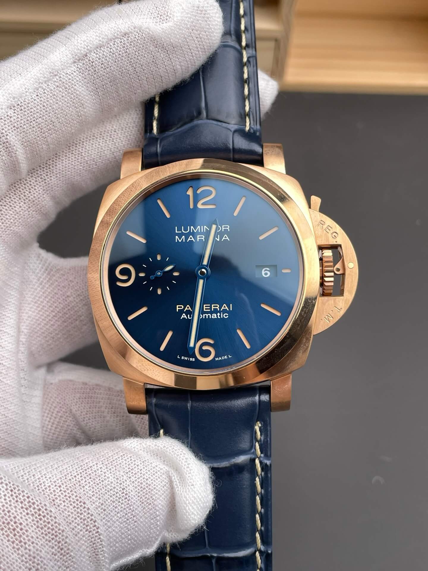 Panerai Replica Luminor Marina Goldtech Super Clone Watch PAM01114 Panerai Replica Luminor Marina Goldtech Super Clone Watch PAM01114