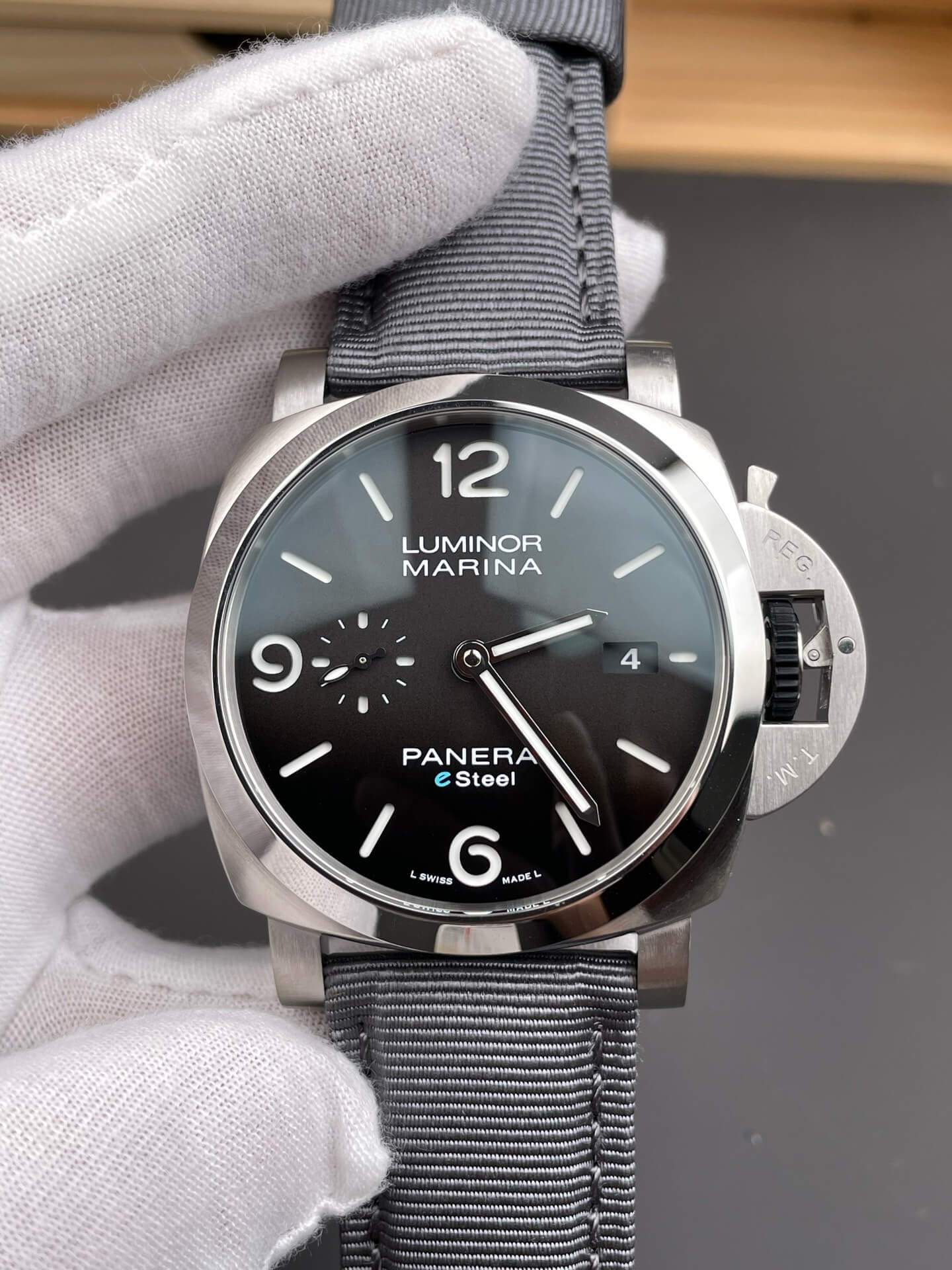 Panerai Replica Luminor Marina Grigio Roccia Super Clone Watch PAM01358 Panerai Replica Luminor Marina Grigio Roccia Super Clone Watch PAM01358