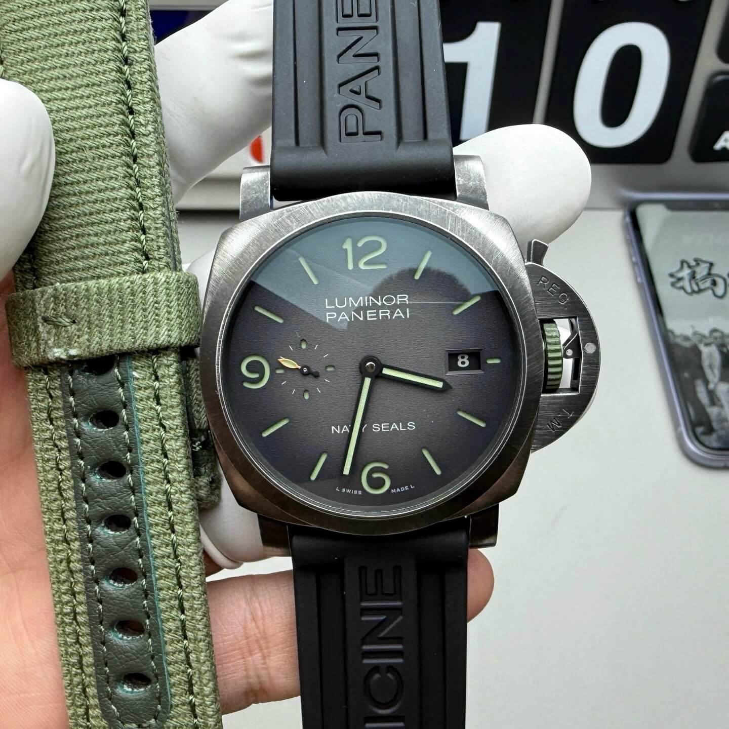 Panerai Replica Luminor Marina Navy SEALs Super Clone Watch PAM01412