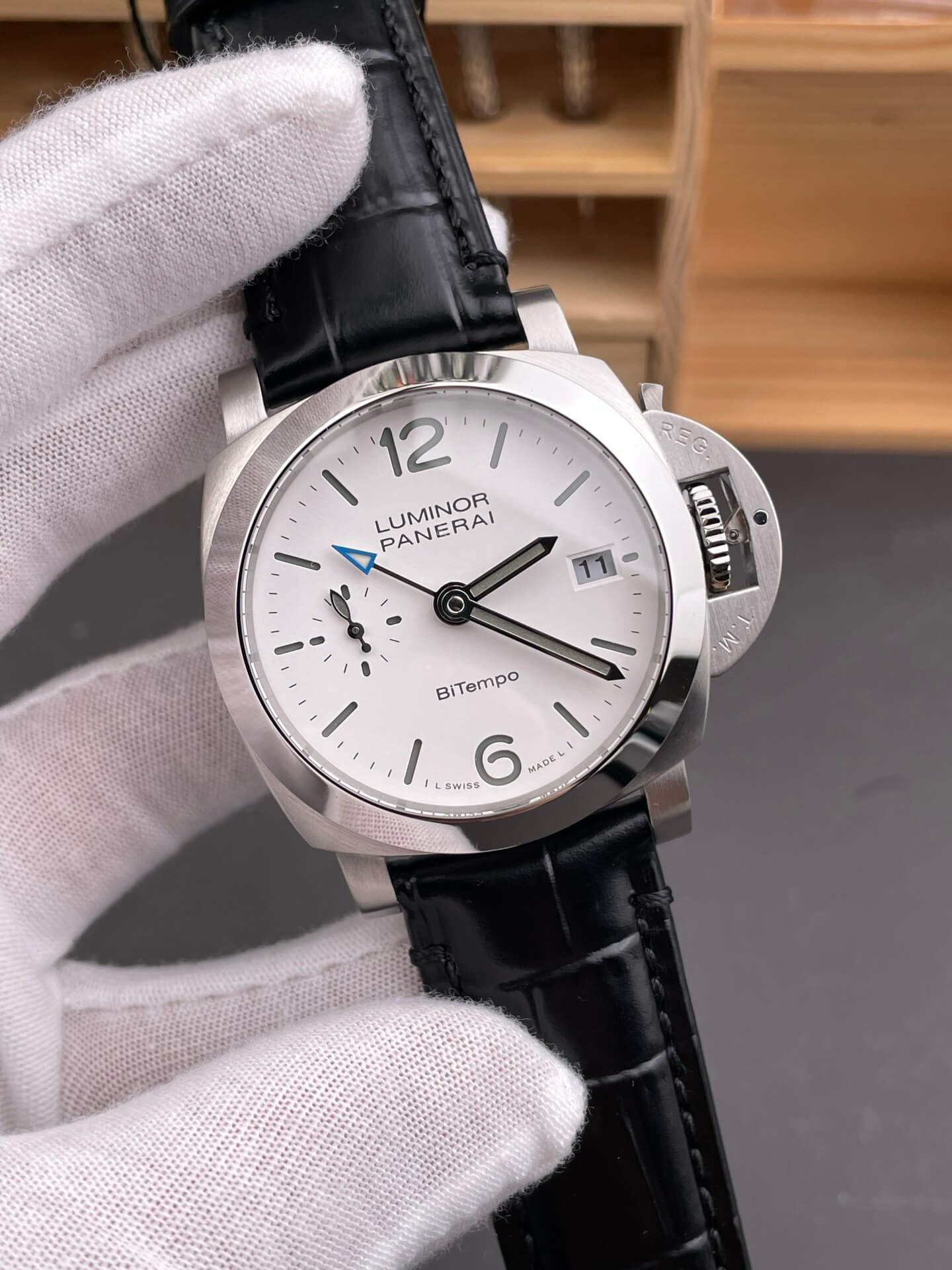 Panerai Replica Luminor Quaranta BiTempo Super Clone Watch PAM01367