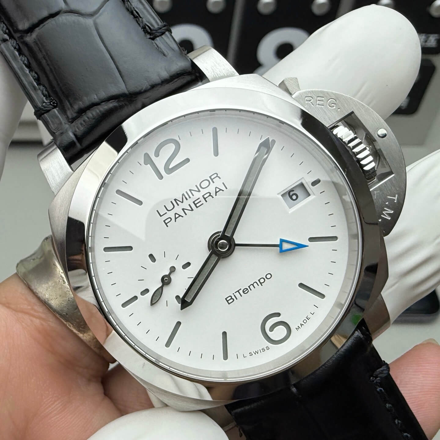 Panerai Replica Luminor Quaranta BiTempo Super Clone Watch PAM01367