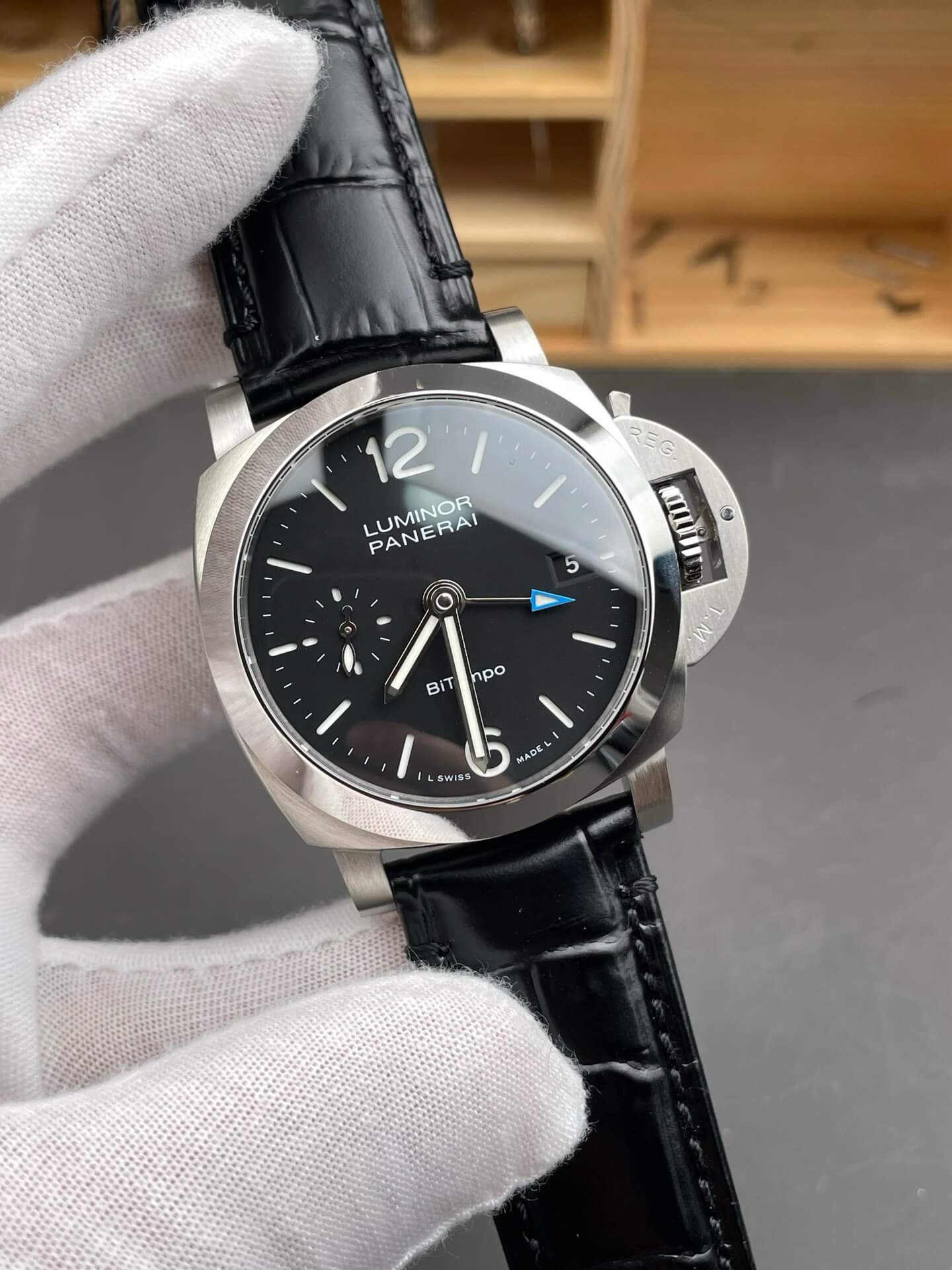 Panerai Replica Luminor Quaranta BiTempo Super Clone Watch PAM01365