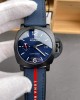 Panerai Replica Luminor Quaranta Steel DLC Luna Rossa Super Clone Watch PAM01408