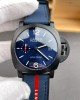 Panerai Replica Luminor Quaranta Steel DLC Luna Rossa Super Clone Watch PAM01408