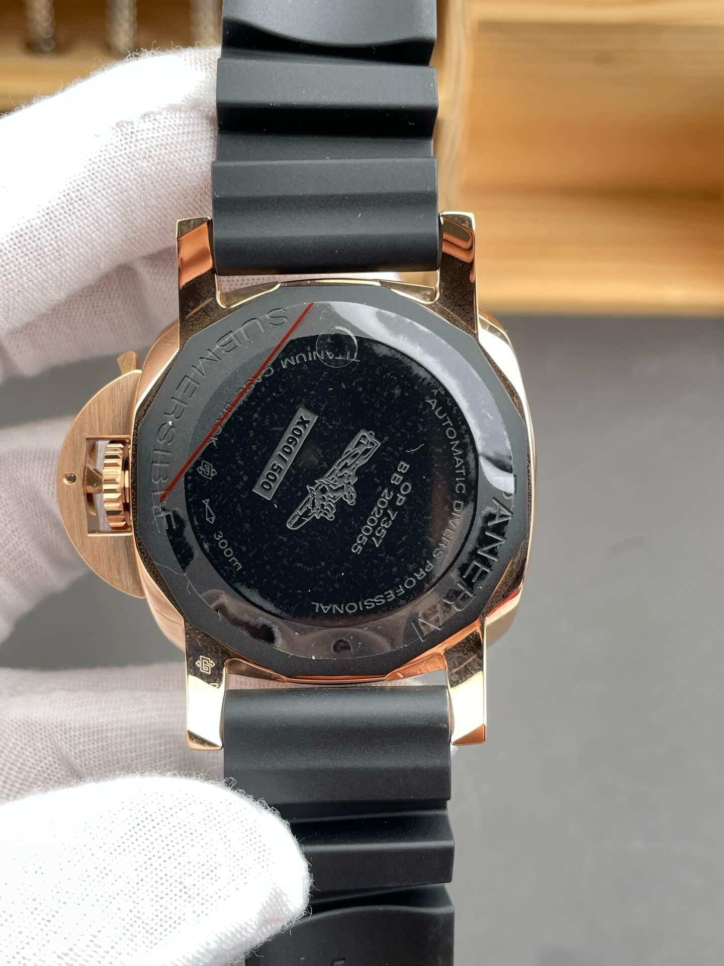 Panerai Replica Submersible Goldtech Super Clone Watch PAM02164