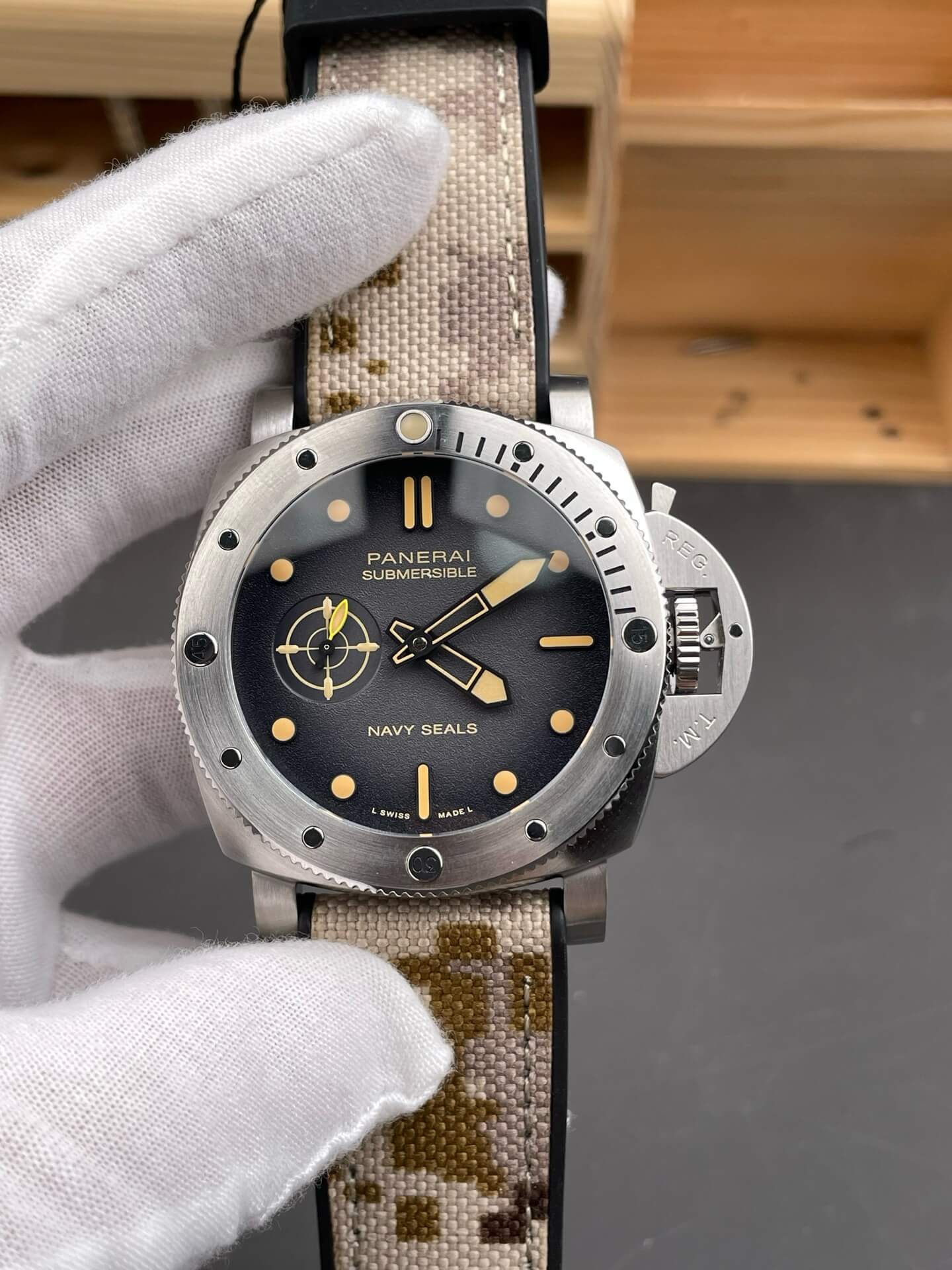 Panerai Replica Submersible QuarantaQuattro Navy SEALs Super Clone Watch PAM01518 Panerai Replica Submersible QuarantaQuattro Navy SEALs Super Clone Watch PAM01518