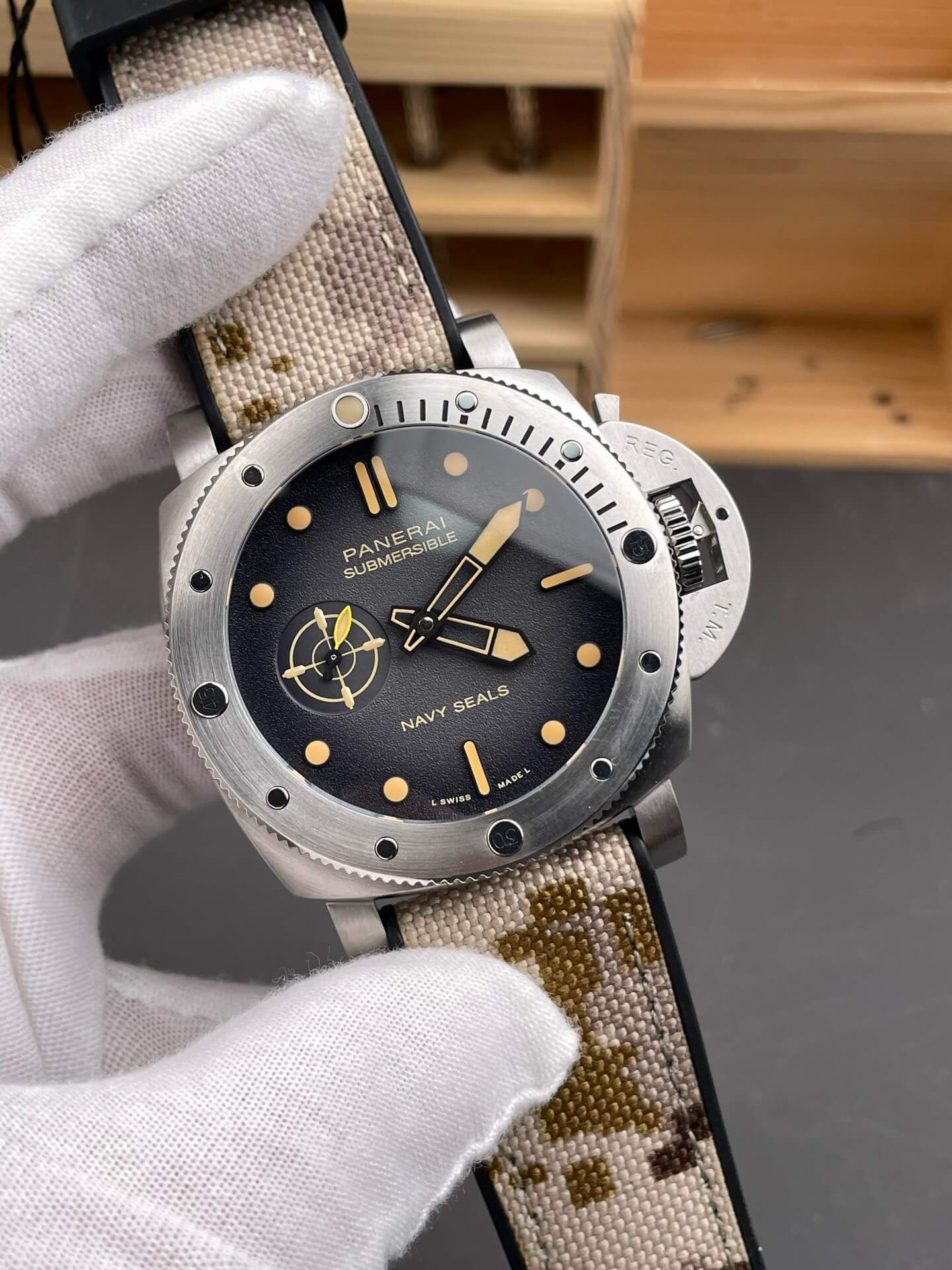 Panerai Replica Submersible QuarantaQuattro Navy SEALs Super Clone Watch PAM01518 Panerai Replica Submersible QuarantaQuattro Navy SEALs Super Clone Watch PAM01518