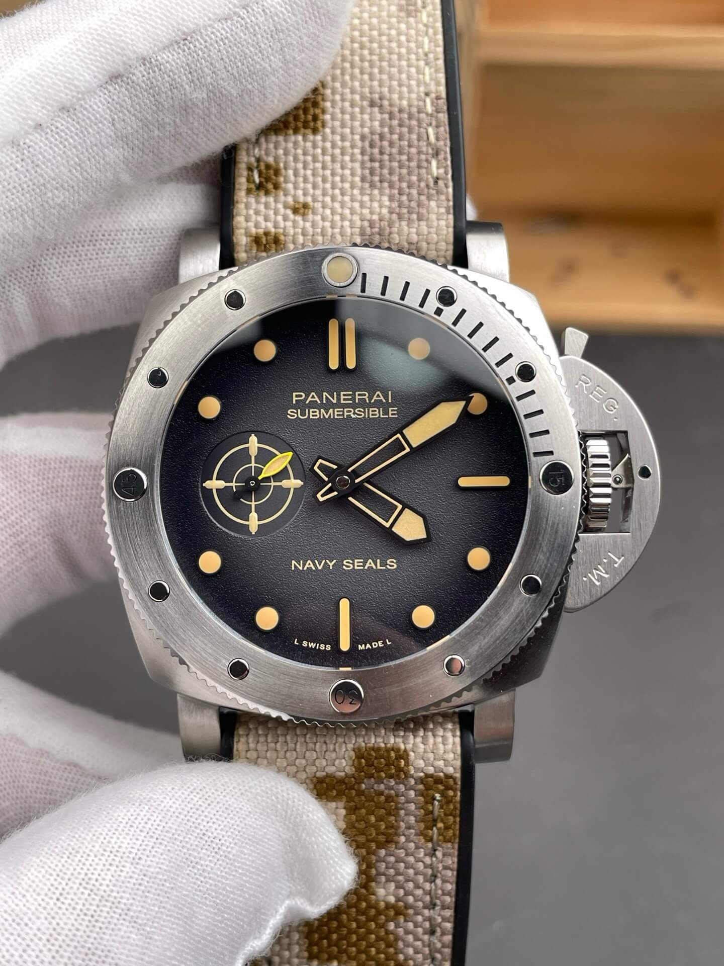 Panerai Replica Submersible QuarantaQuattro Navy SEALs Super Clone Watch PAM01518 Panerai Replica Submersible QuarantaQuattro Navy SEALs Super Clone Watch PAM01518