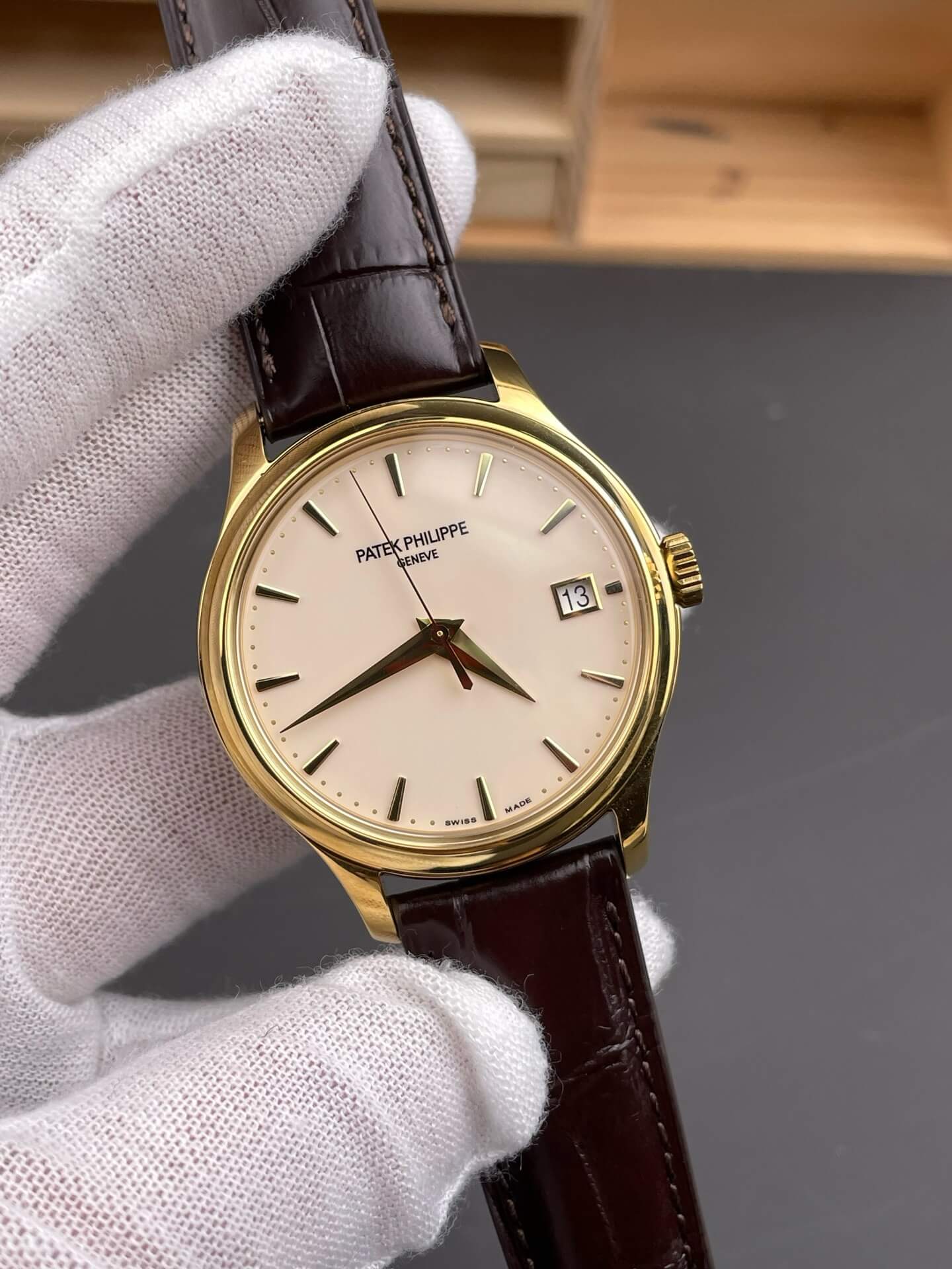 Patek Philippe Replica Calatrava Super Clone Watch 5227J-001