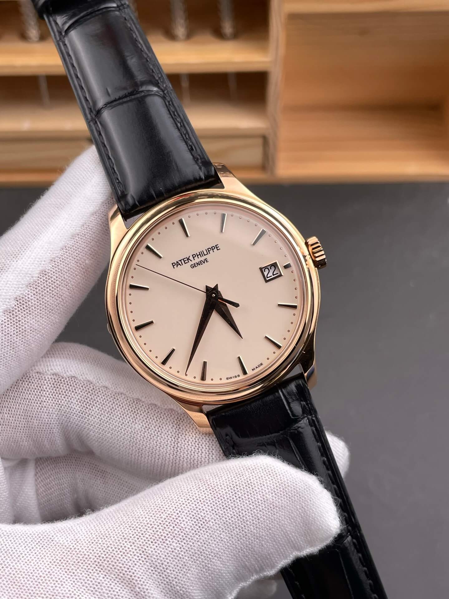 Patek Philippe Replica Calatrava Super Clone Watch 5227R-001