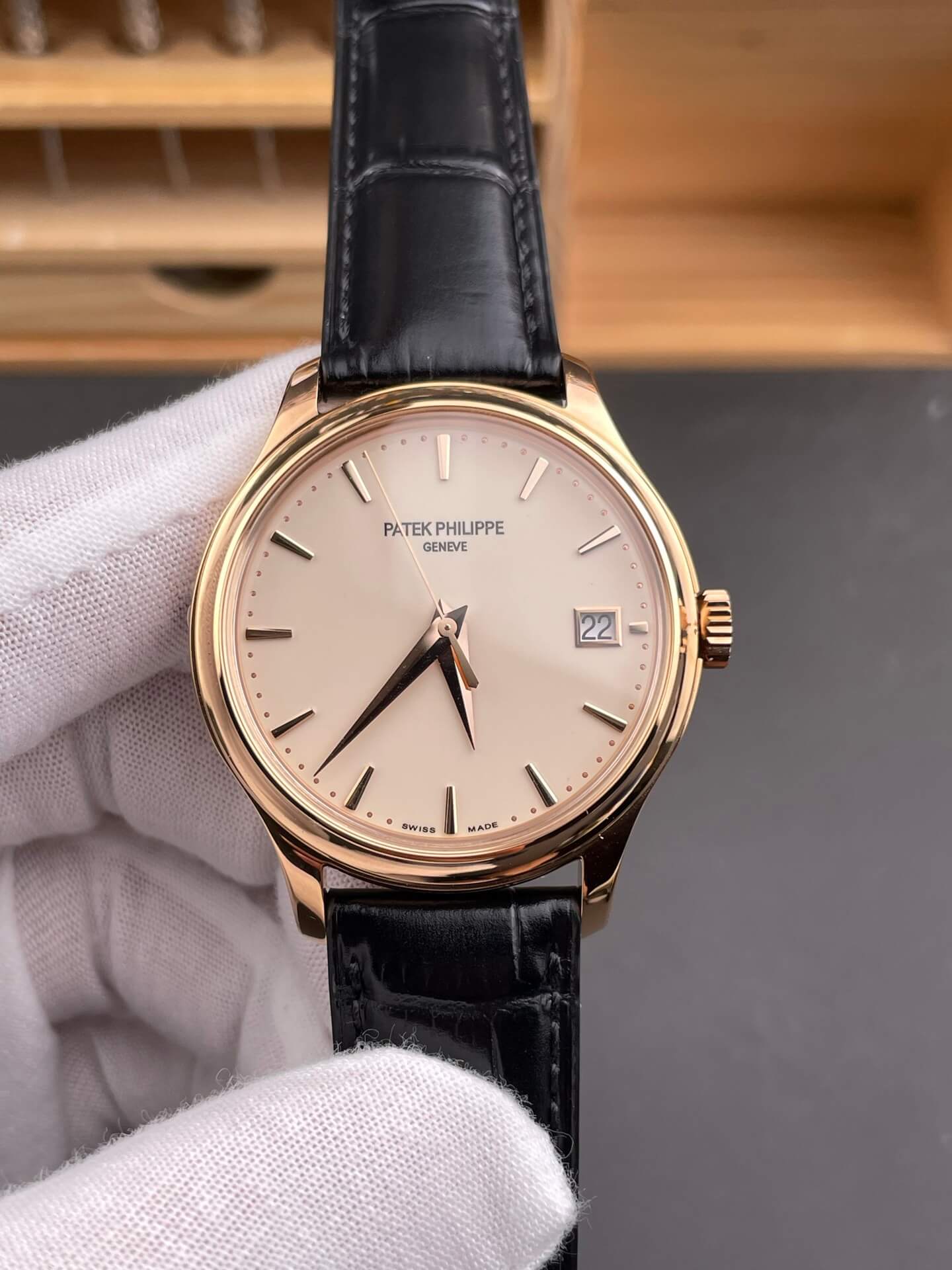 Patek Philippe Replica Calatrava Super Clone Watch 5227R-001