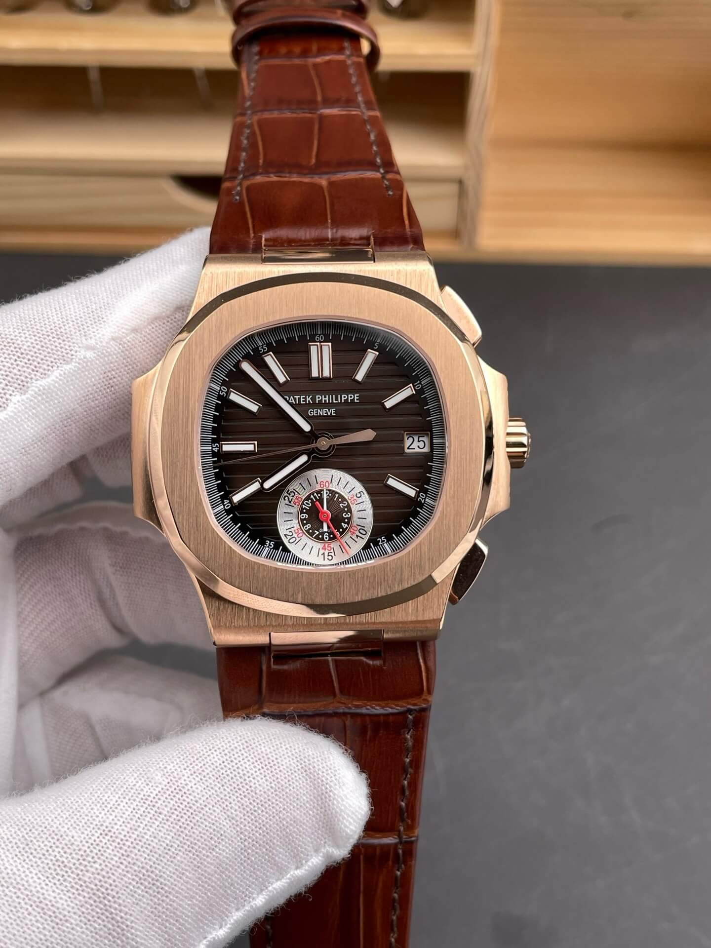 Patek Philippe Replica Nautilus Super Clone Watch 5980R-001
