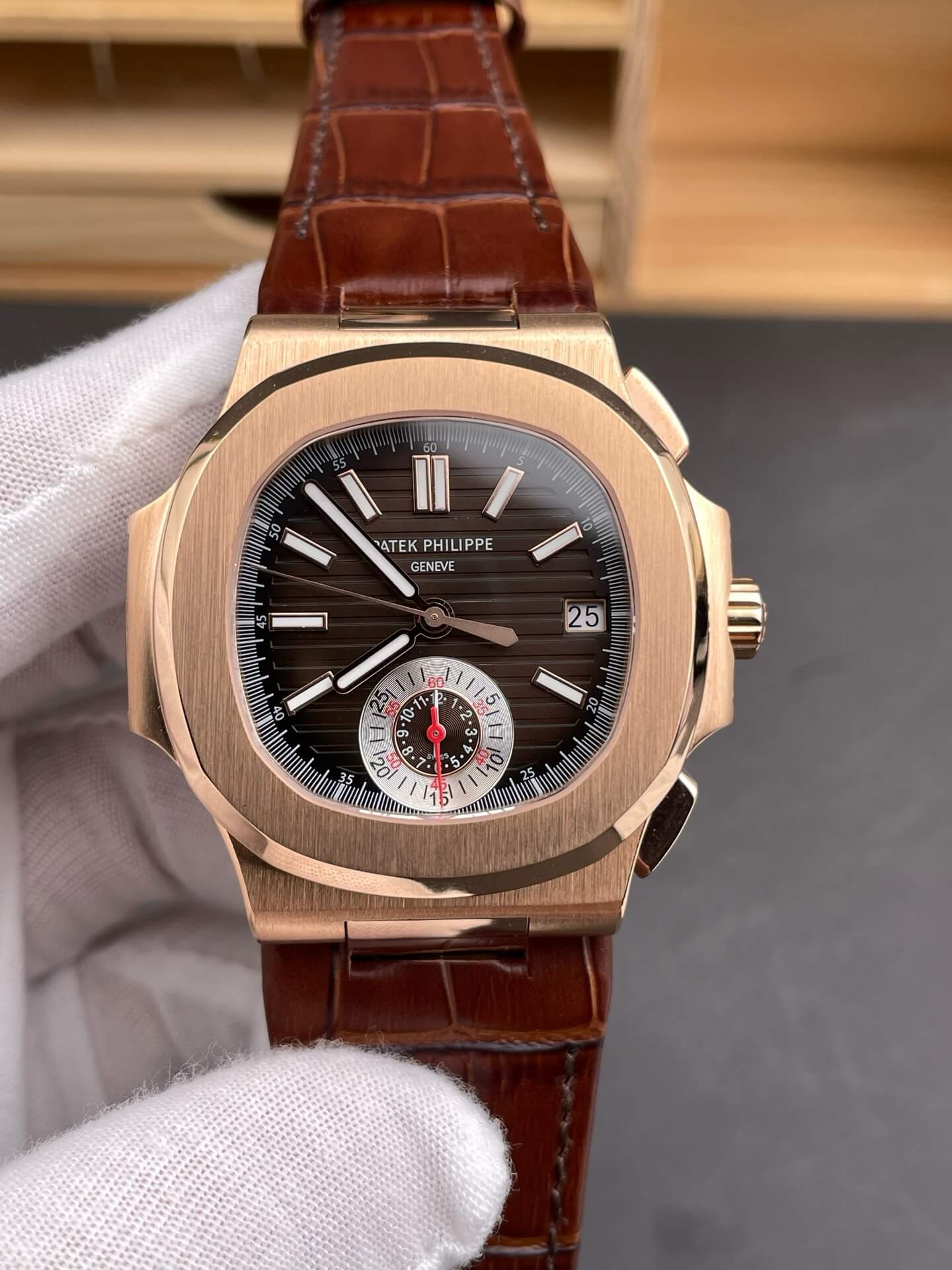Patek Philippe Replica Nautilus Super Clone Watch 5980R-001