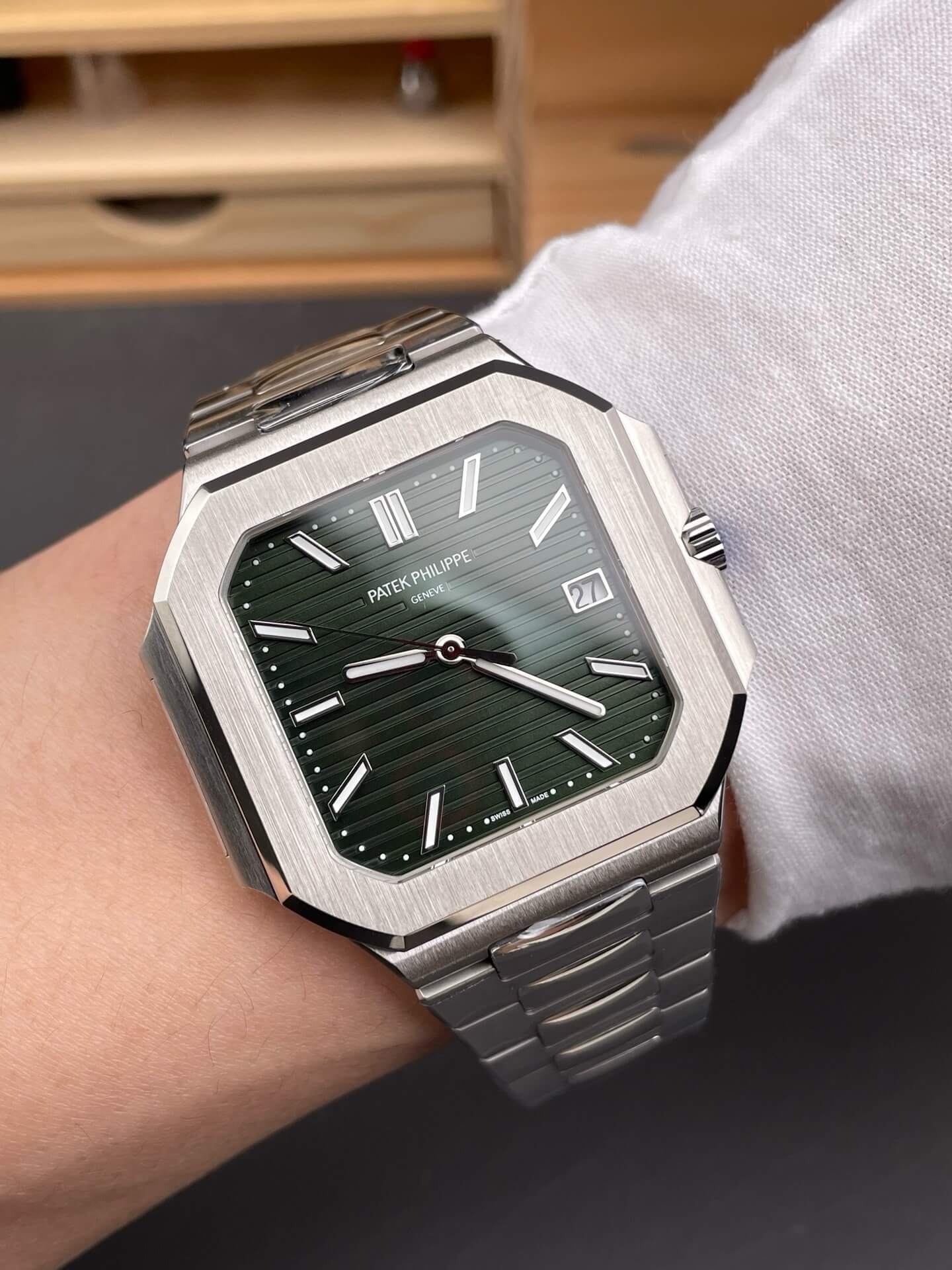 Patek Philippe Replica Cubitus Super Clone Watch 5821/1A-001 Patek Philippe Replica Cubitus Super Clone Watch 5821/1A-001