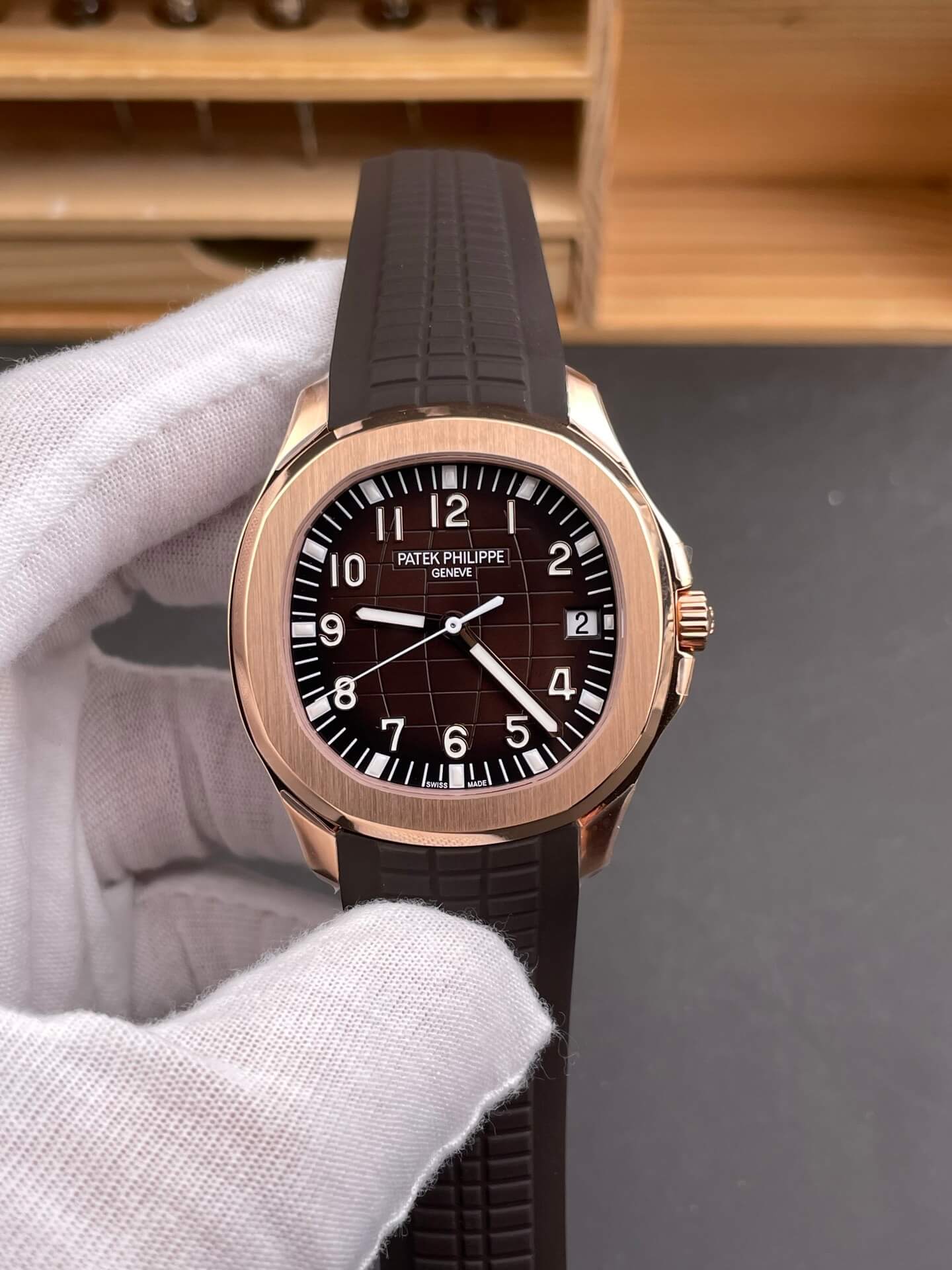 Patek Philippe Replica Aquanaut Super Clone Watch Gain Weight Version 5167R-001