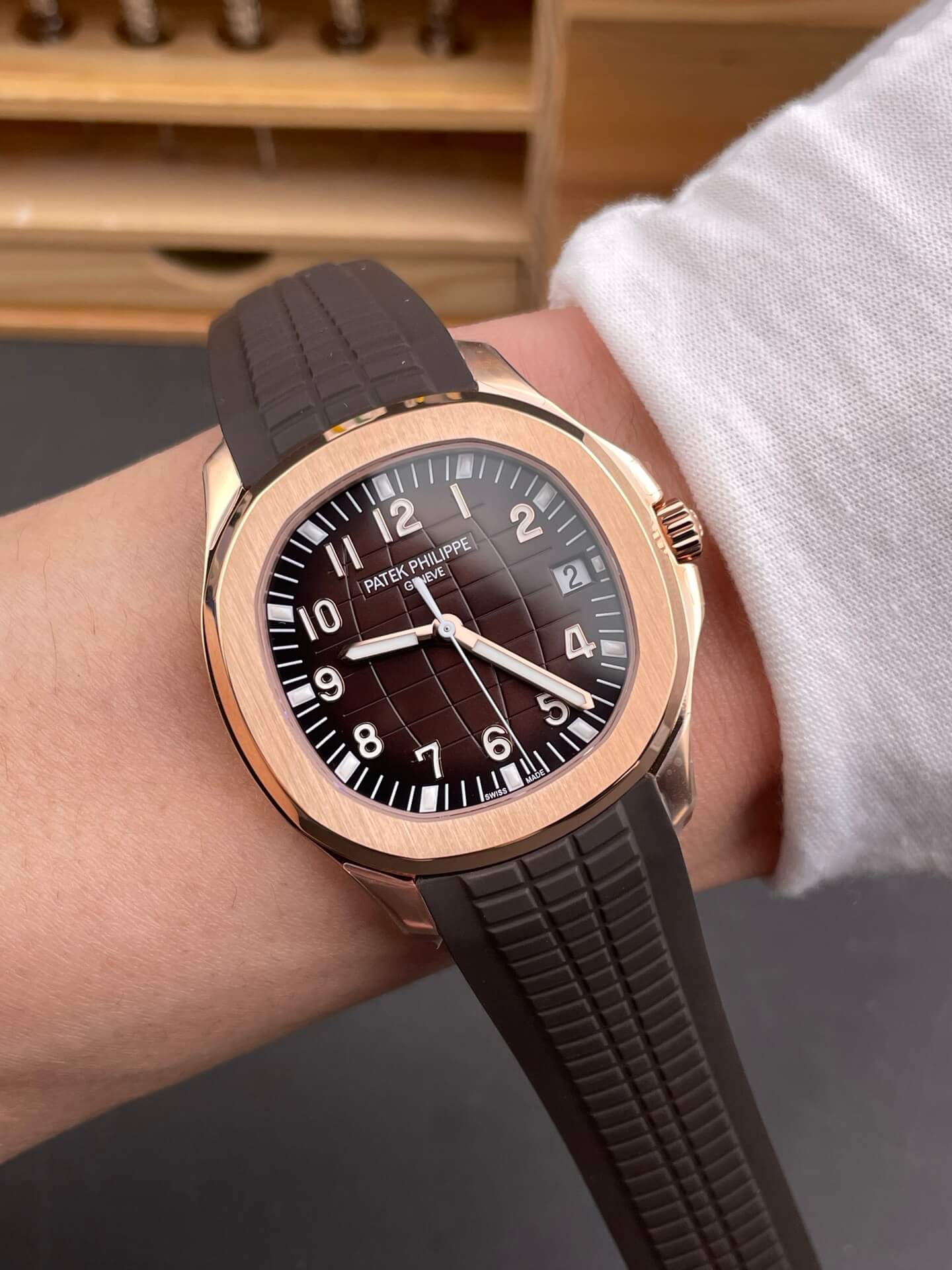Patek Philippe Replica Aquanaut Super Clone Watch Gain Weight Version 5167R-001