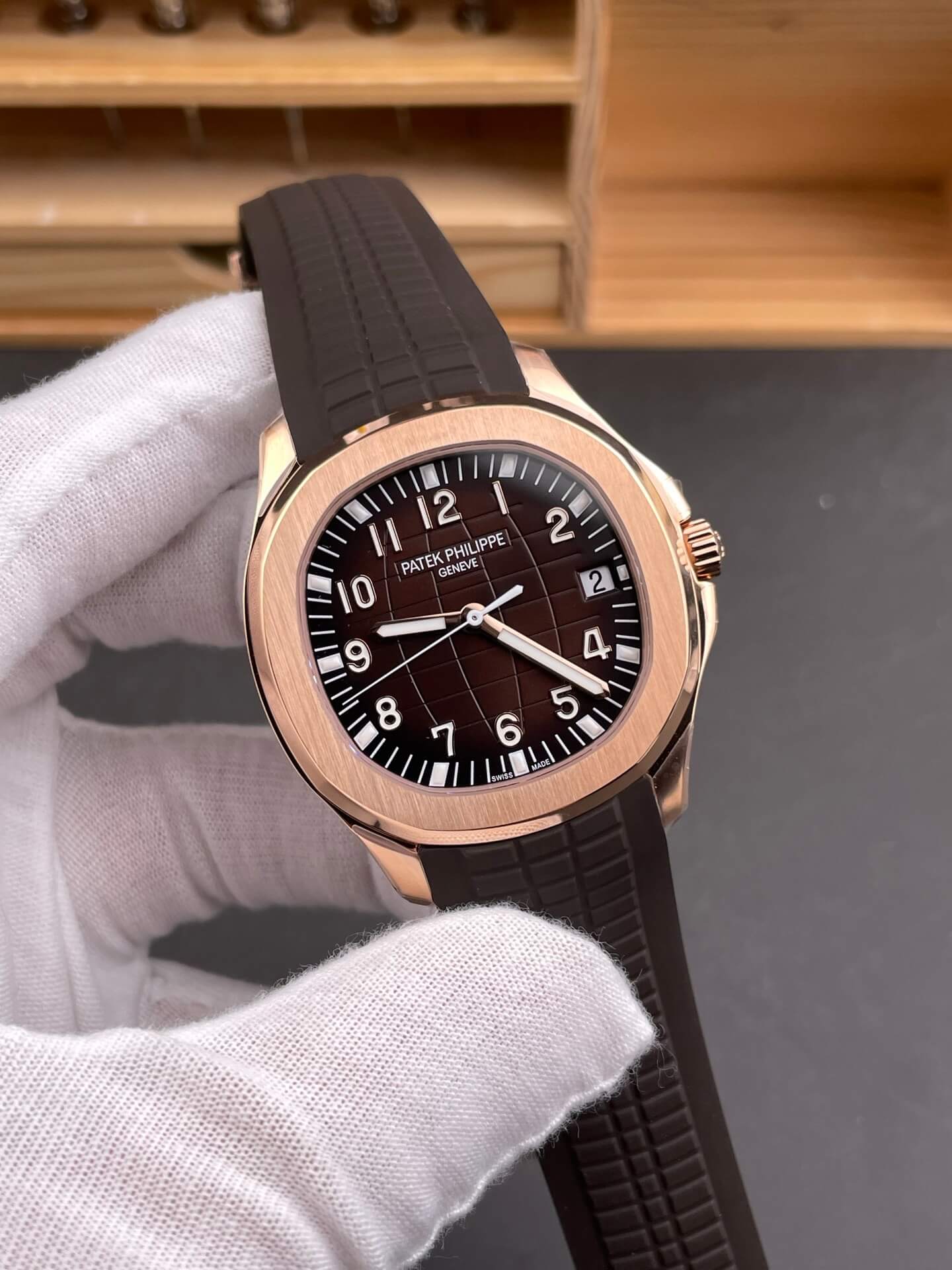 Patek Philippe Replica Aquanaut Super Clone Watch Gain Weight Version 5167R-001