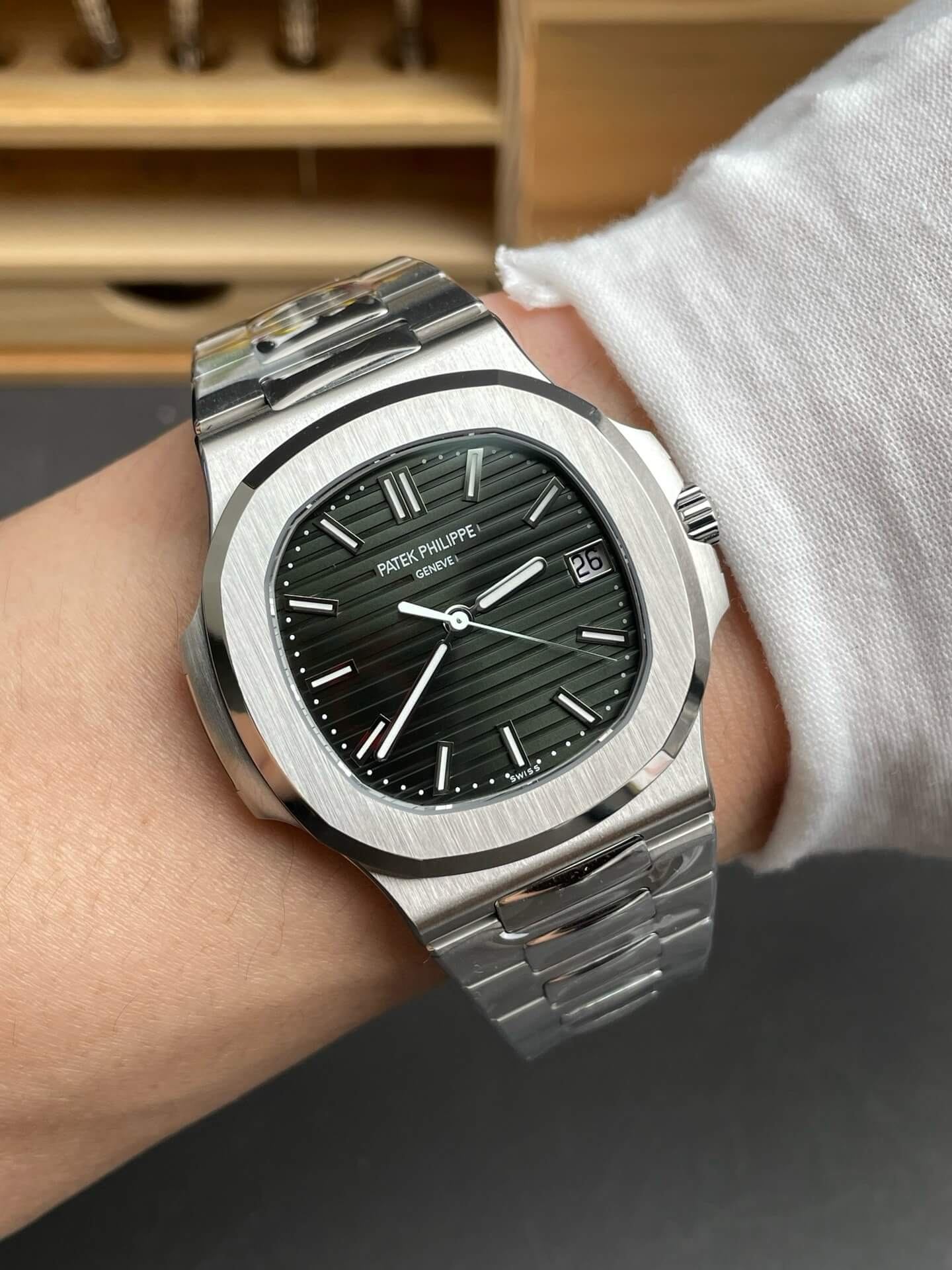 Patek Philippe Replica Nautilus Super Clone Watch 5711/1A-014