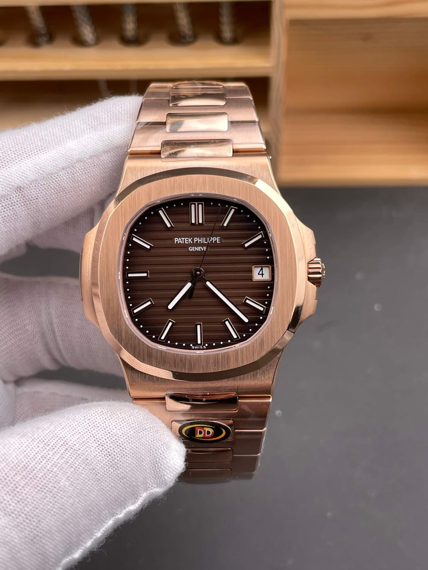 Patek Philippe Replica Nautilus Super Clone Watch Gain Weight Version 5711/1R-001